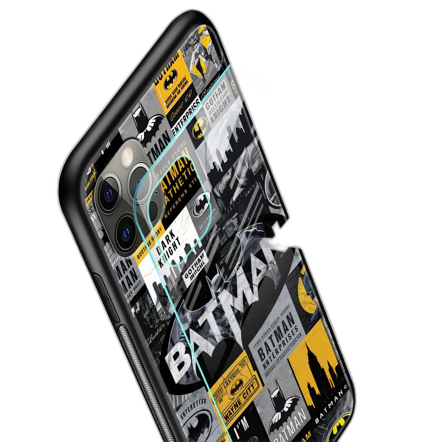 Dark Knight iPhone 14 Pro Back Cover view 2