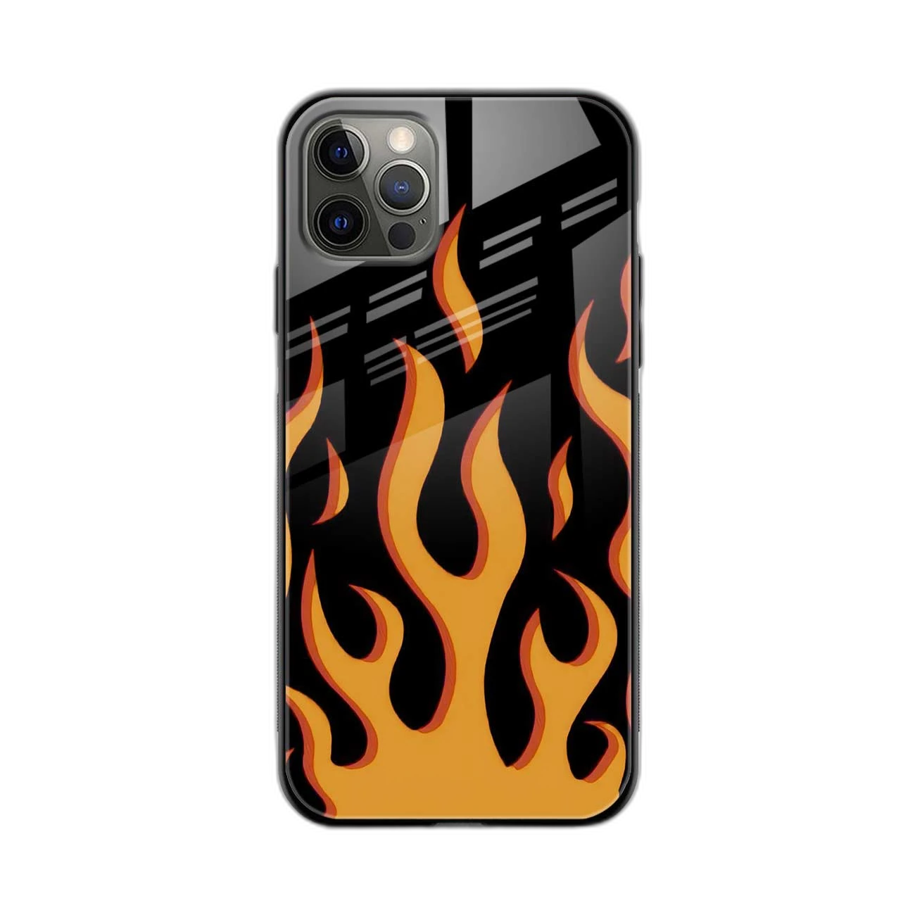 Fire iPhone 14 Pro Back Cover