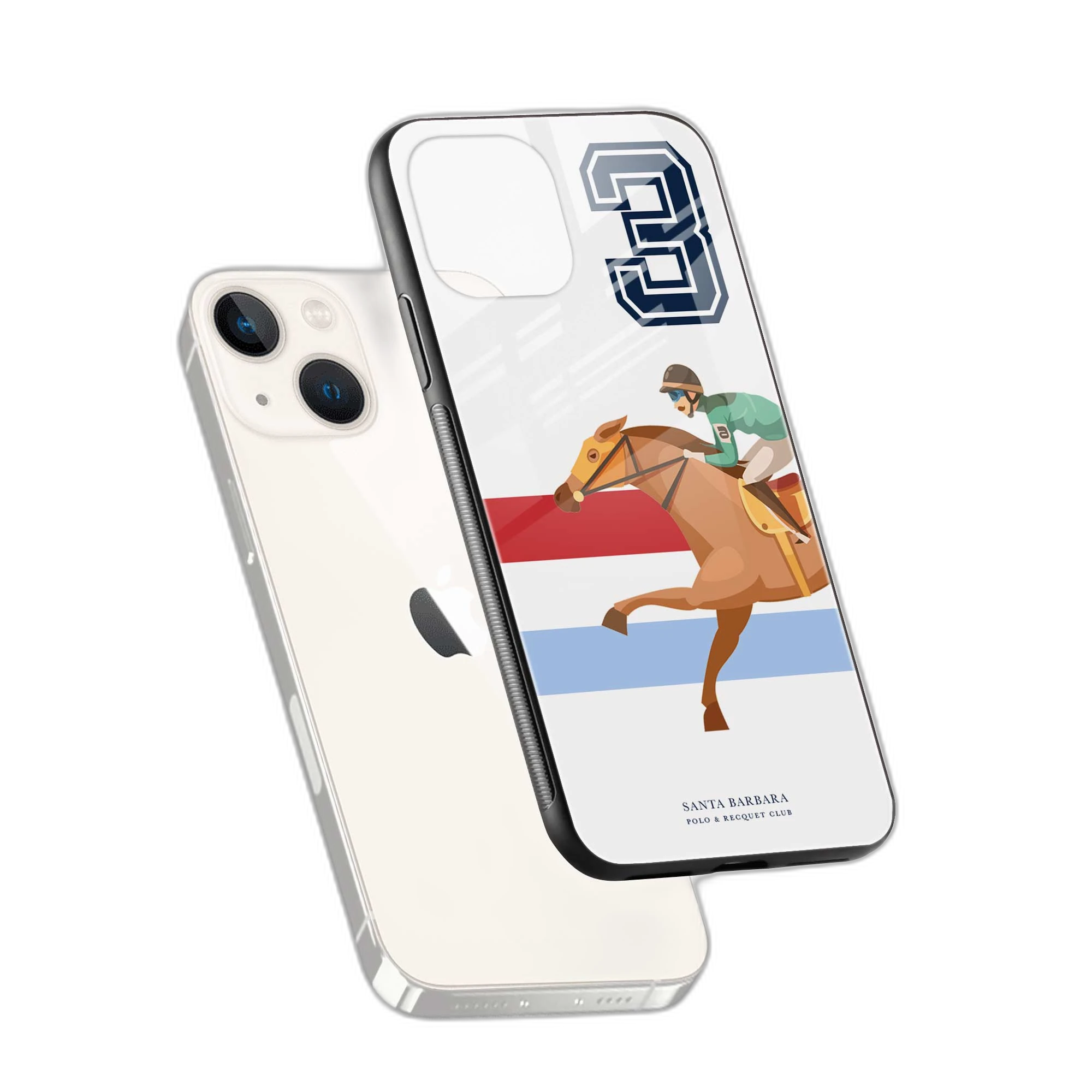 3d Santa Barbara Polo iPhone 14 Case view 2