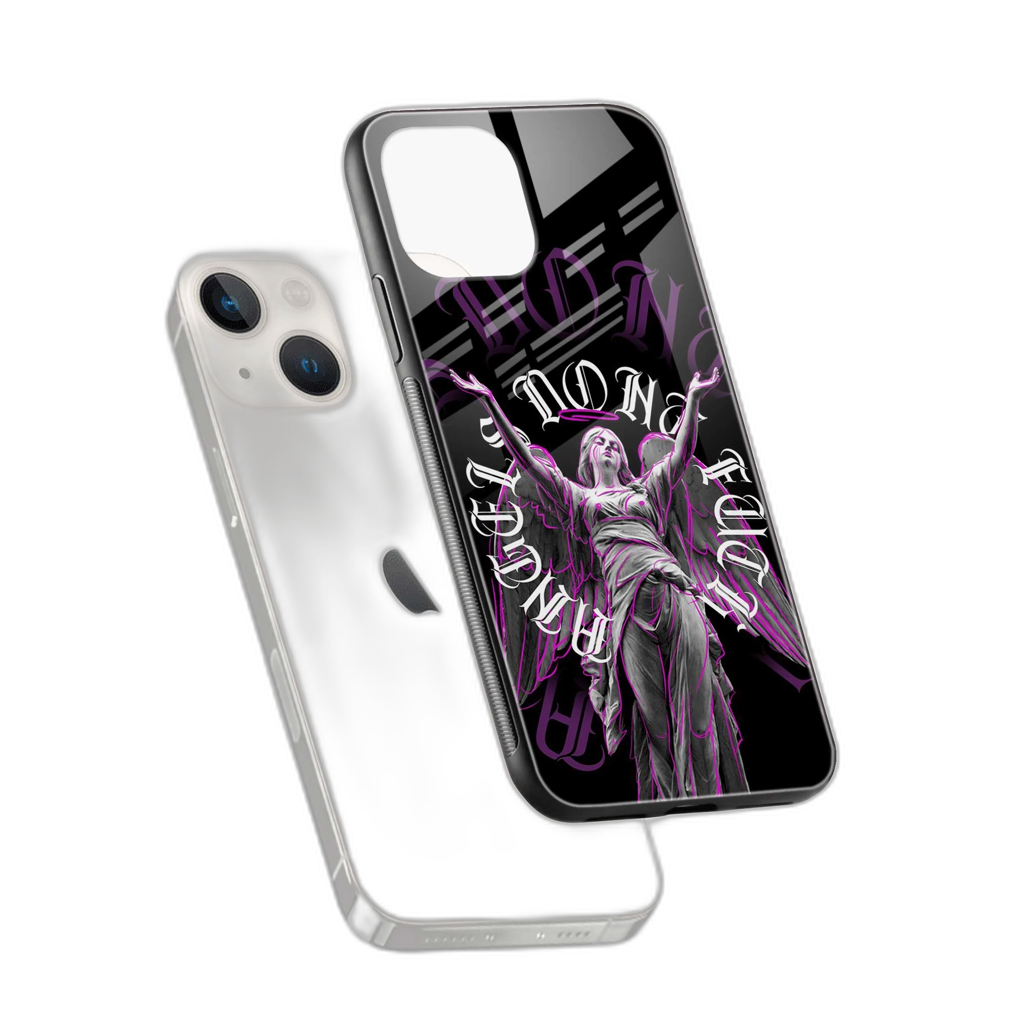 Angels iPhone 14 Case view 2