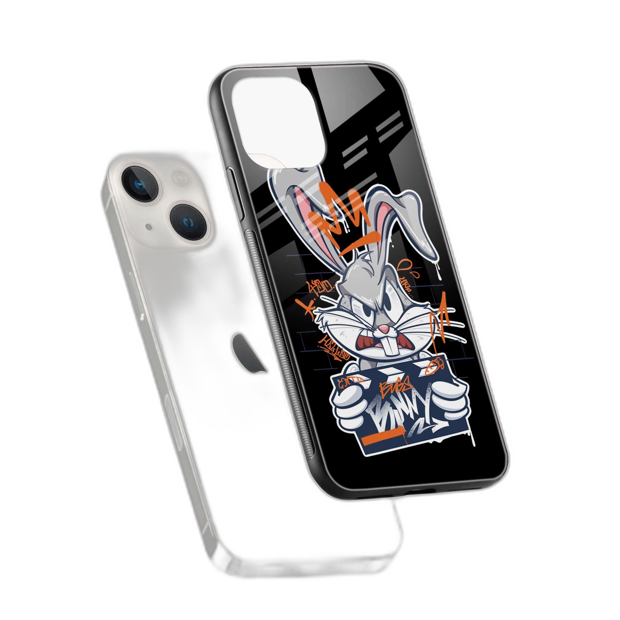 Angry Bunny iPhone 14 Case view 2