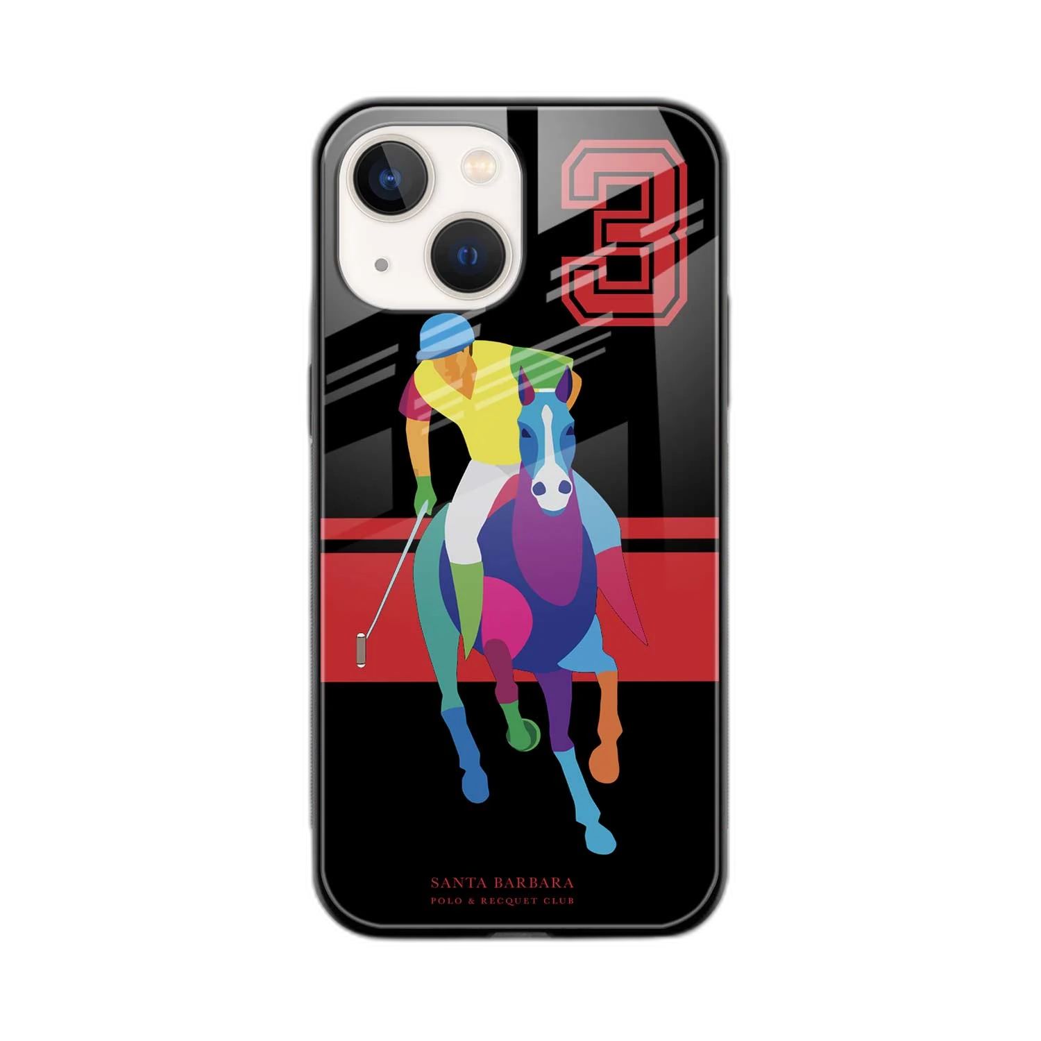 Black Santa Barbara iPhone 14 Case