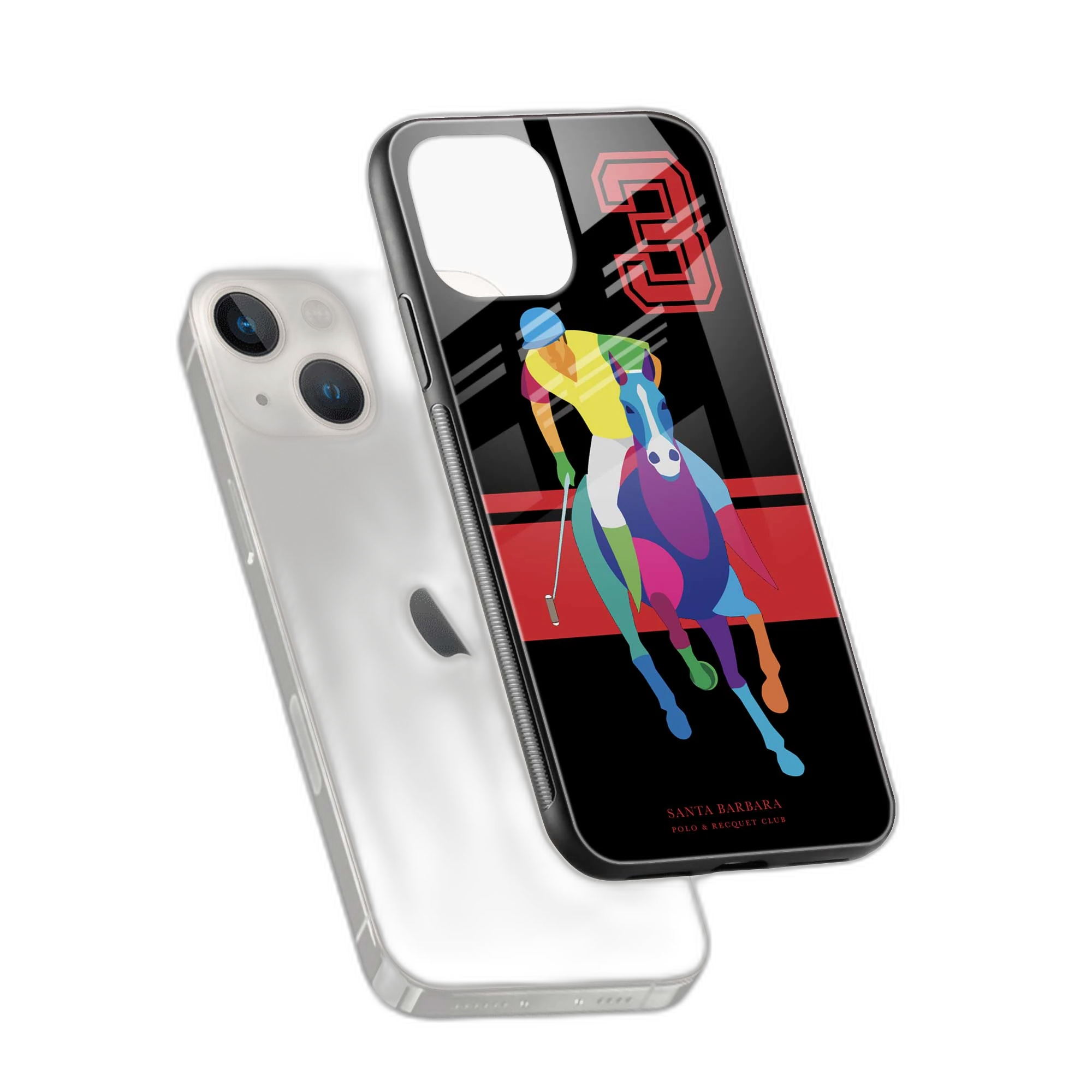 Black Santa Barbara iPhone 14 Case view 2