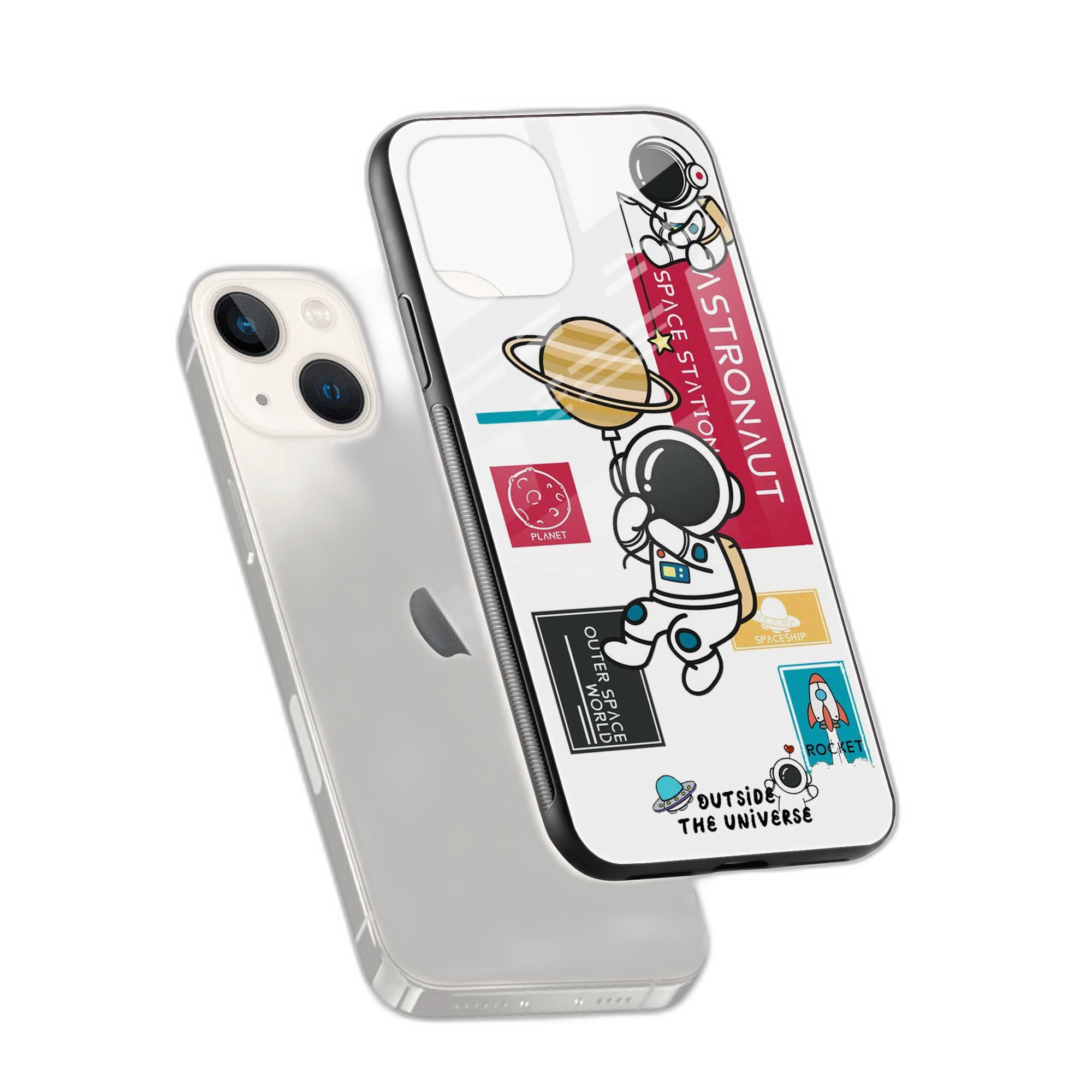 Outside The Universe iPhone 14 Case view 2