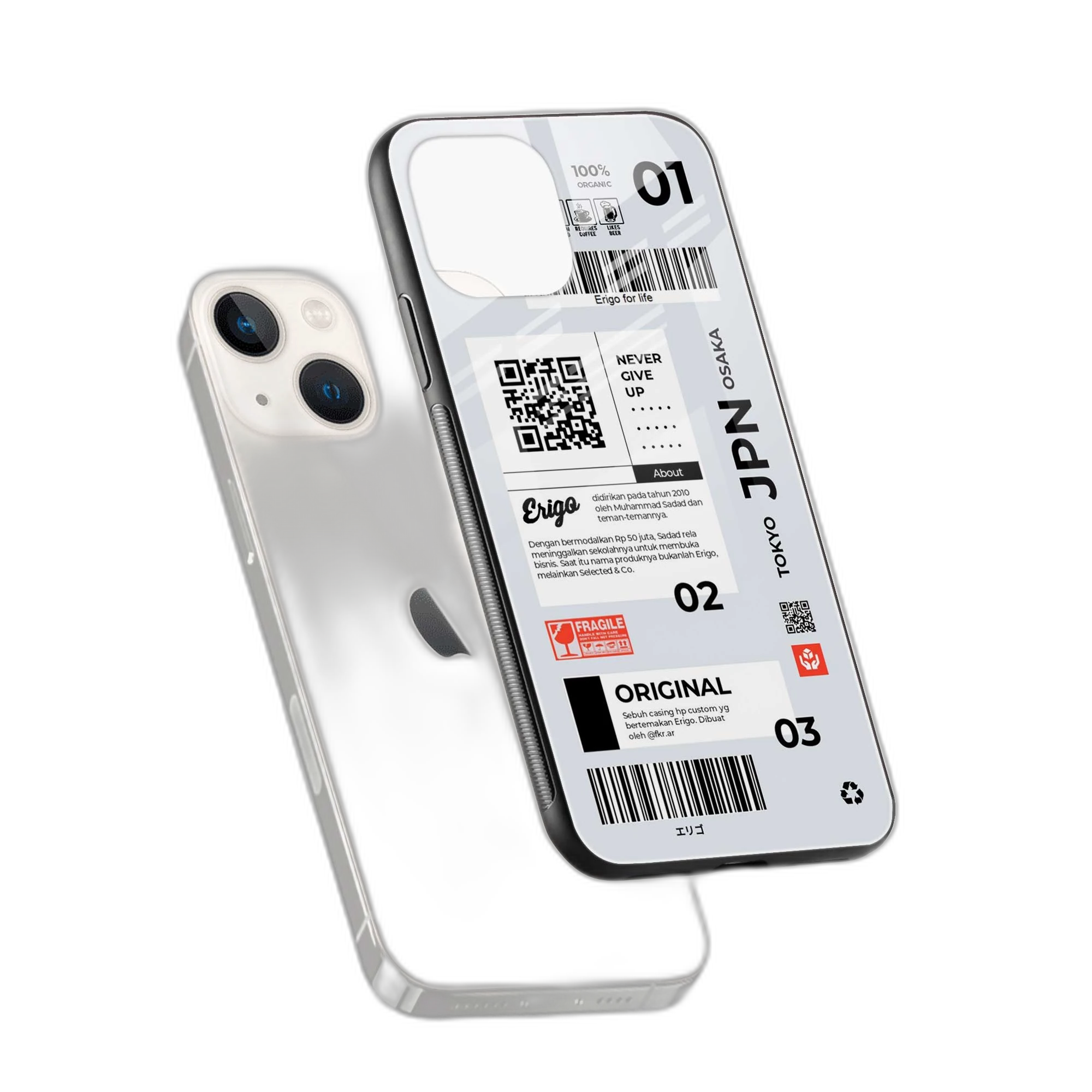 Shipment iPhone 14 Case view 2