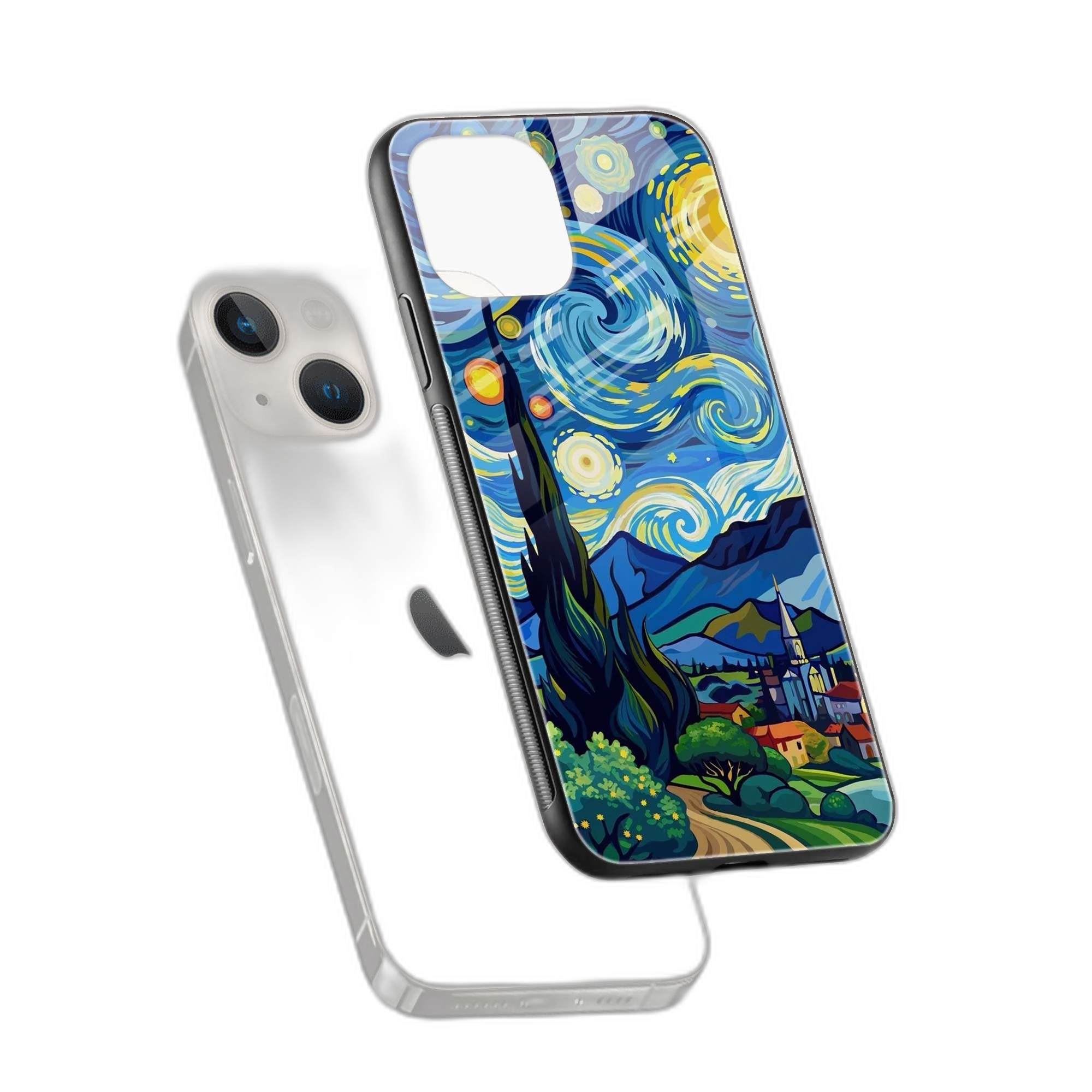 Starry Night iPhone 14 Back Cover view 2
