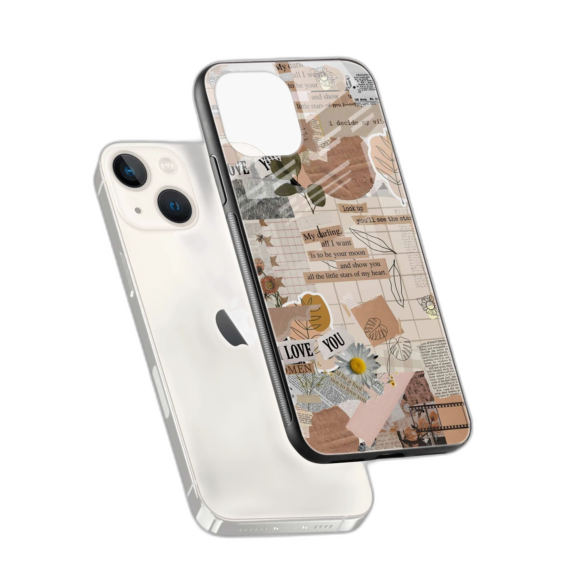 Aesthetic Design iPhone 15 Plus Back Cover view 2