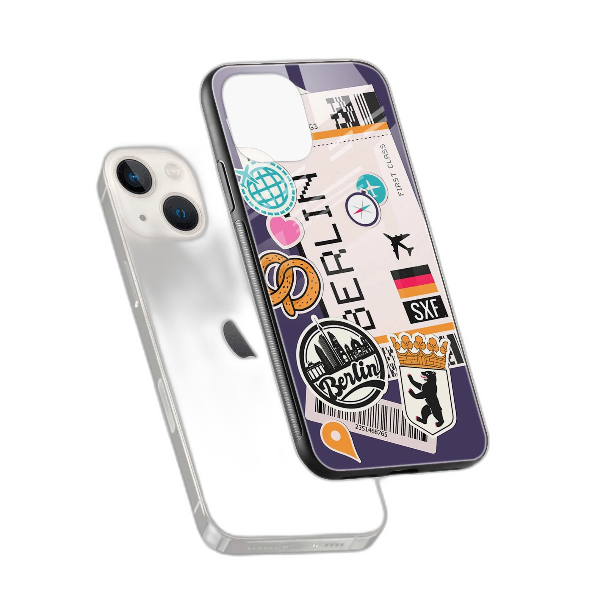 Berlin iPhone 15 Plus Back Cover view 2