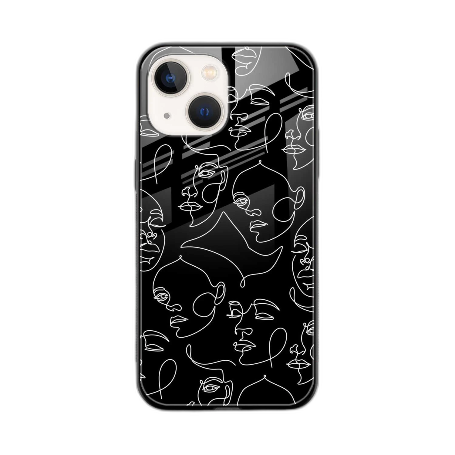 Face Art iPhone 15 Plus Back Cover