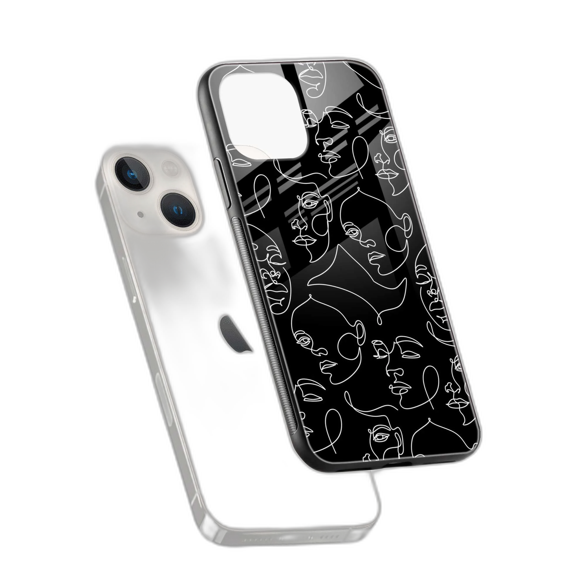 Face Art iPhone 15 Plus Back Cover view 2