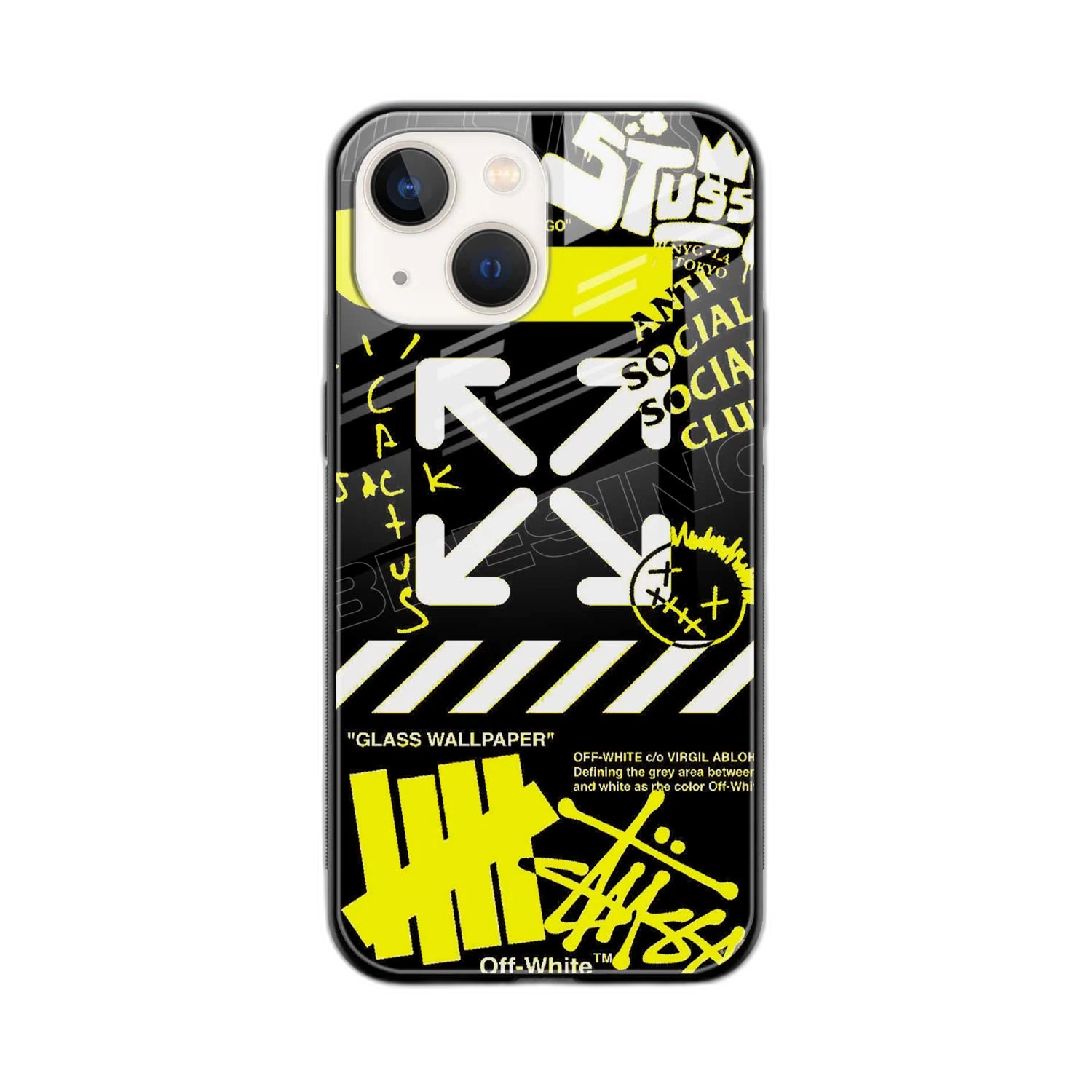 Neon Off White iPhone 15 Plus Back Cover