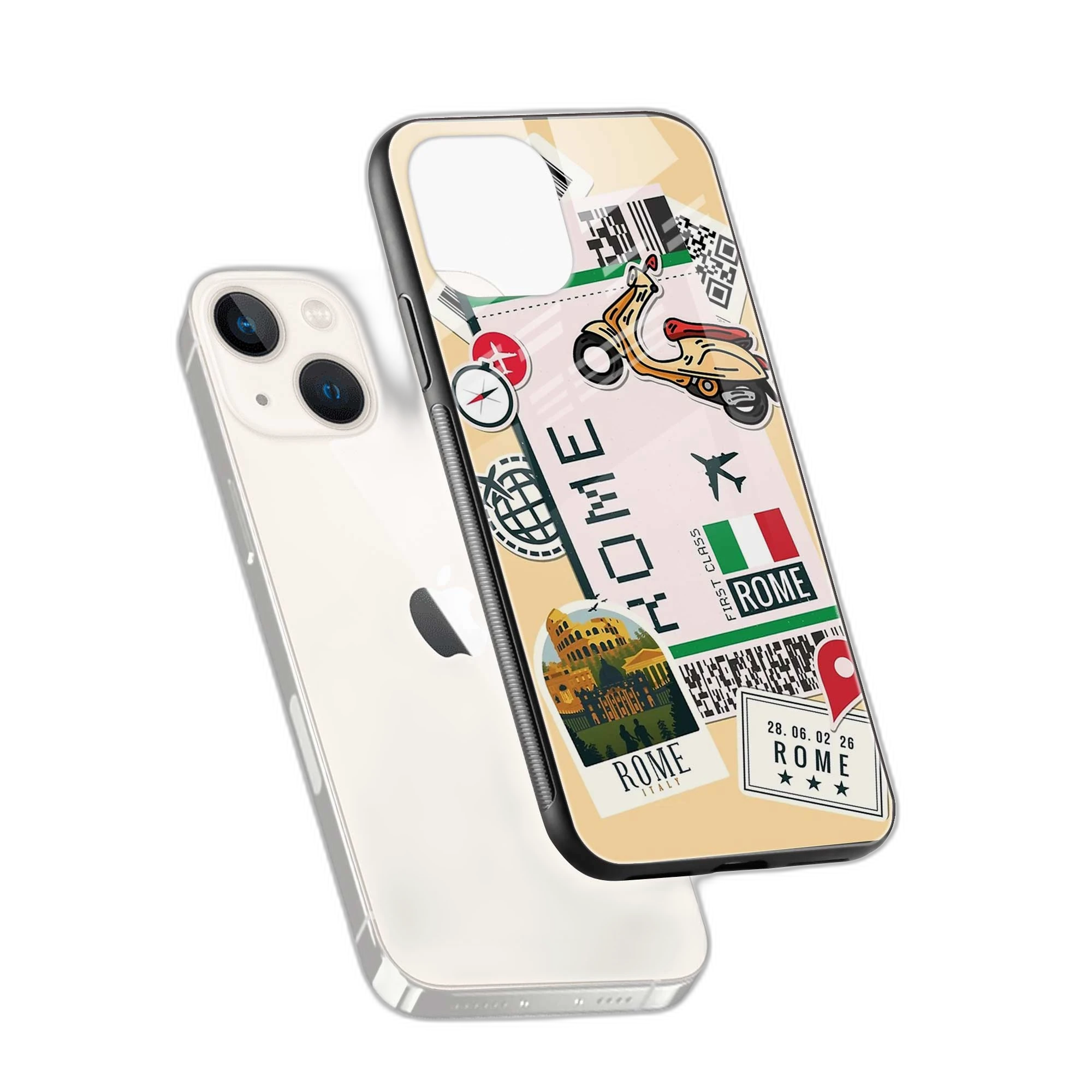 Rome iPhone 15 Plus Back Cover view 2