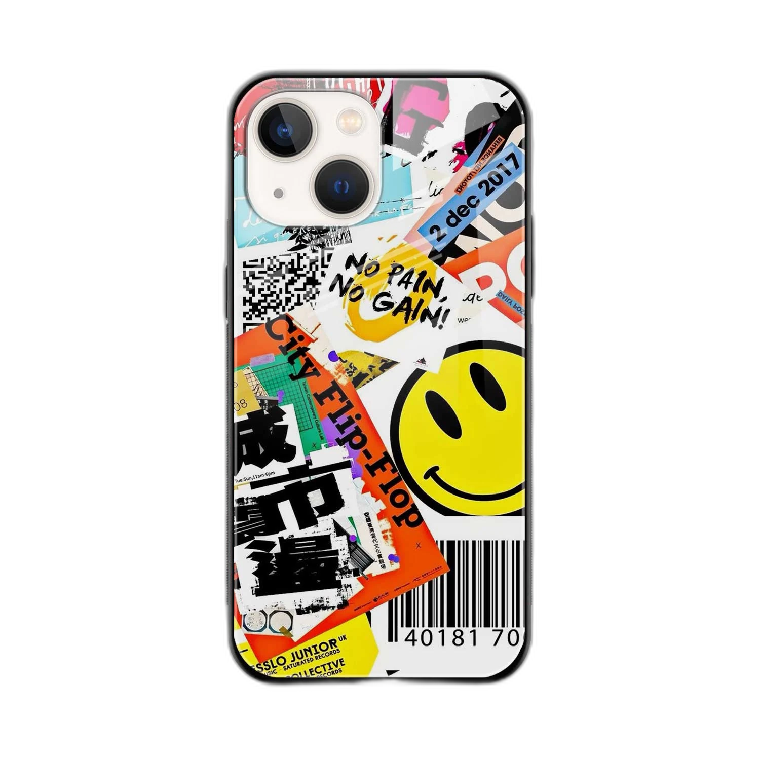 Smiley iPhone 15 Plus Back Cover