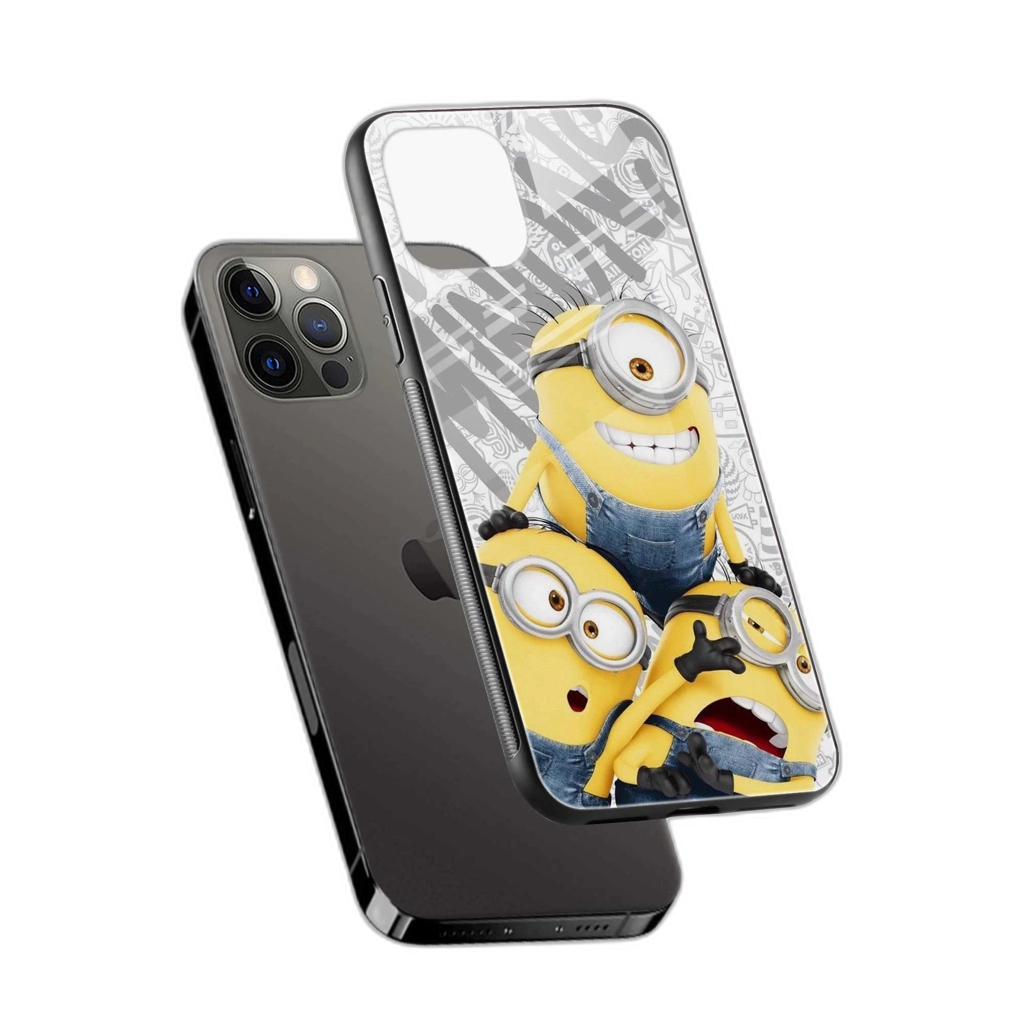 Minions iPhone 15 Pro Back Cover view 2