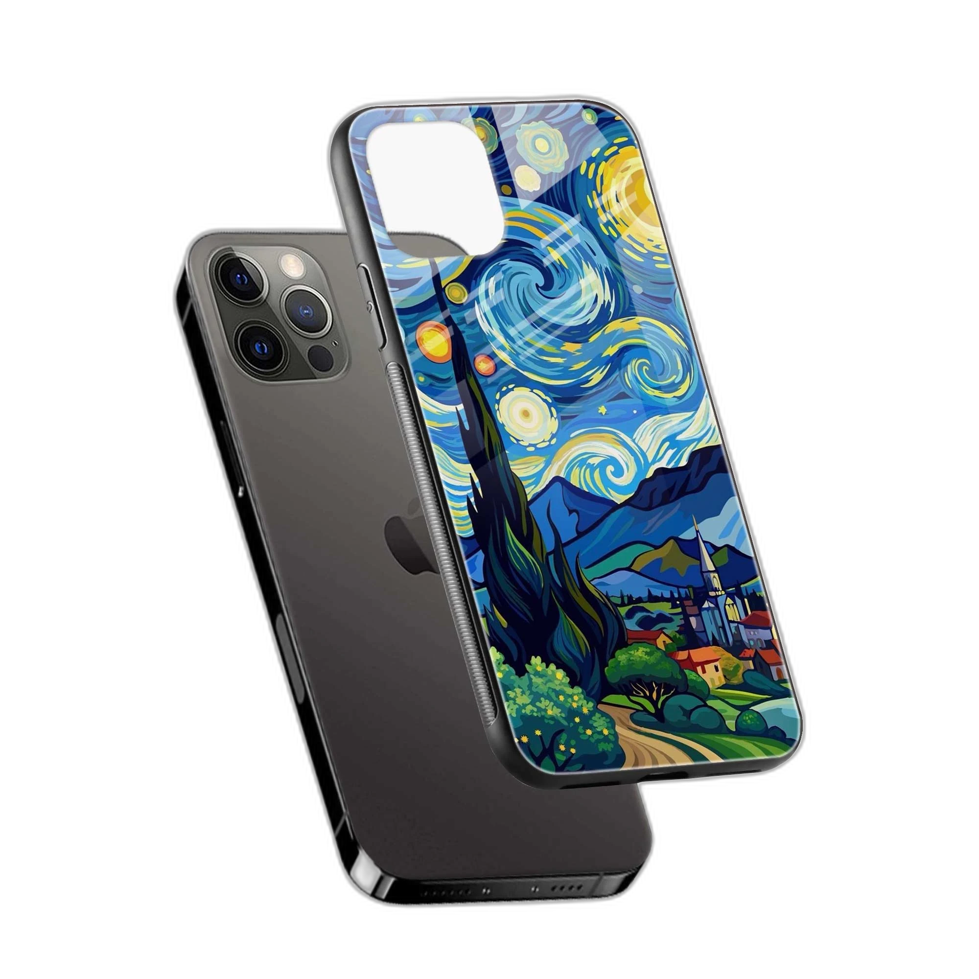 Starry Night iPhone 15 Pro Back Cover view 2