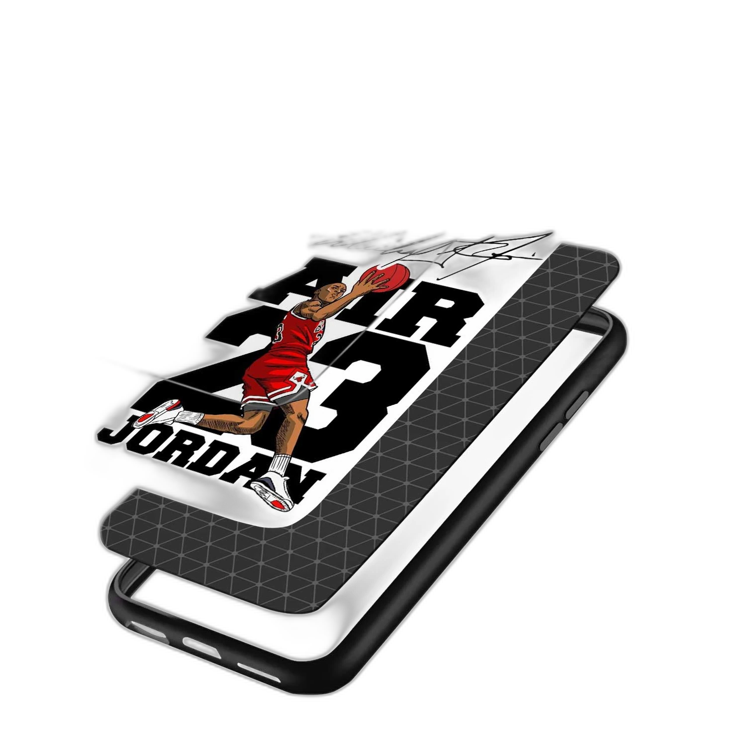 Basketball iPhone 15 Back Cover view 2