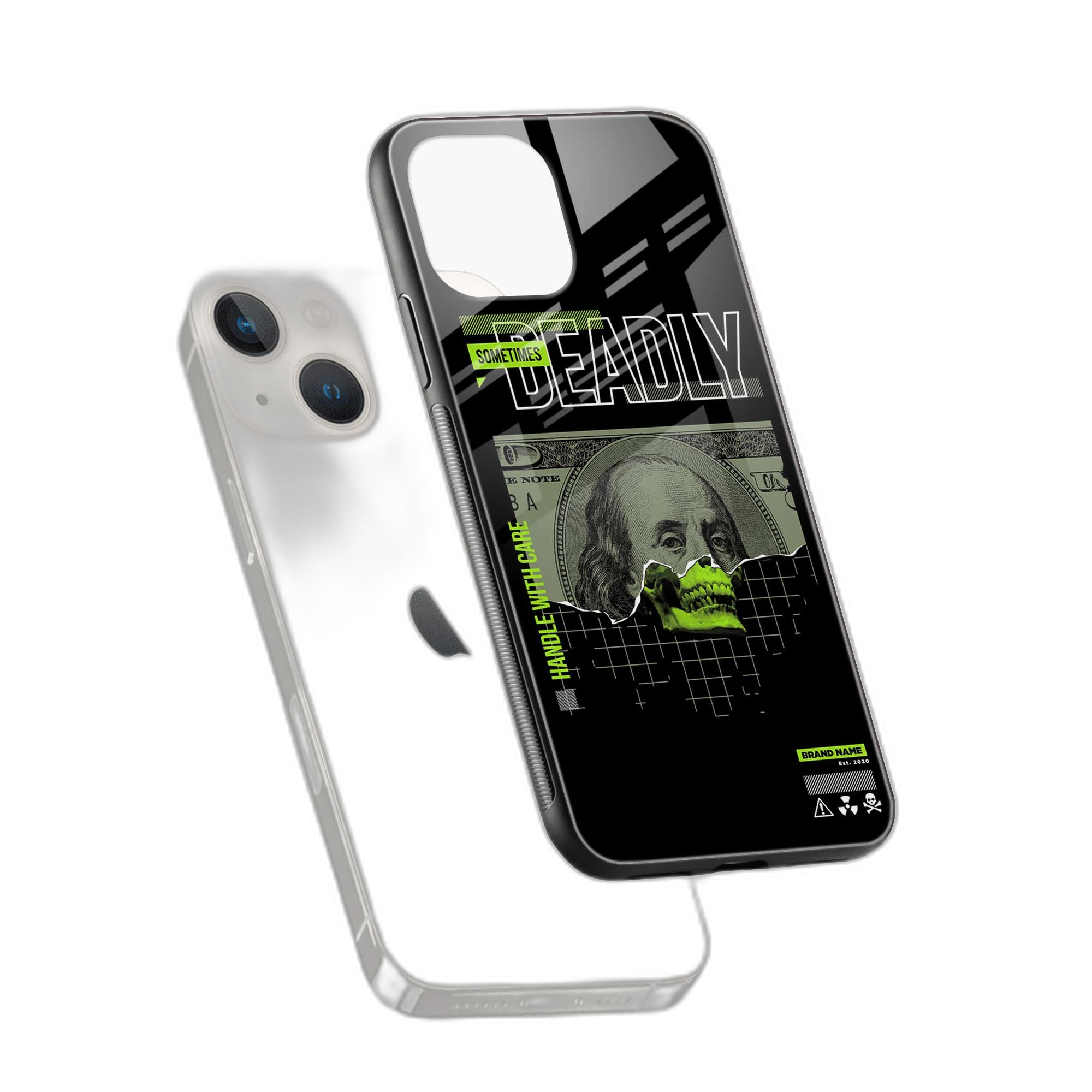 Deadly Dollar iPhone 15 Back Cover view 2