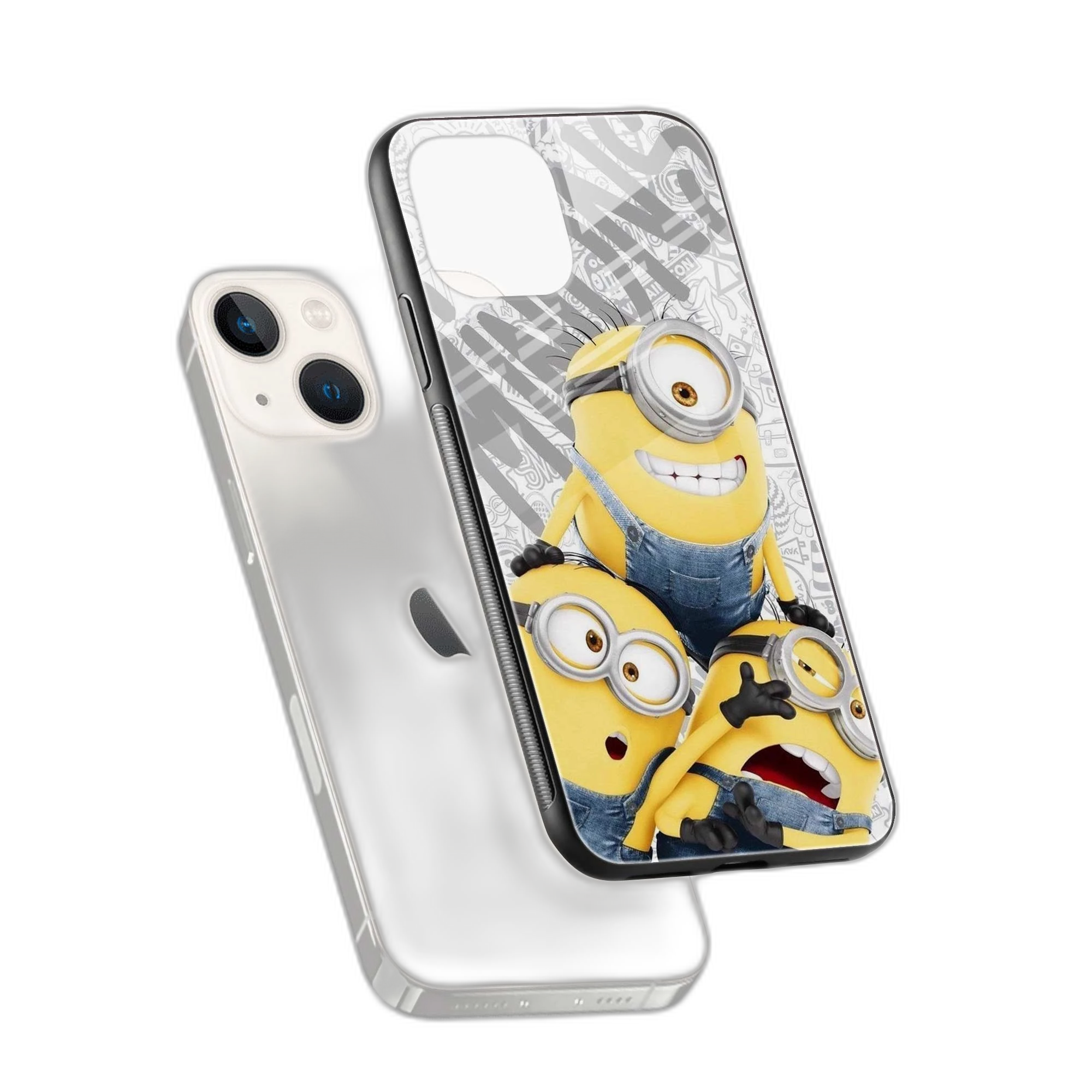 Minions iPhone 15 Back Cover view 2