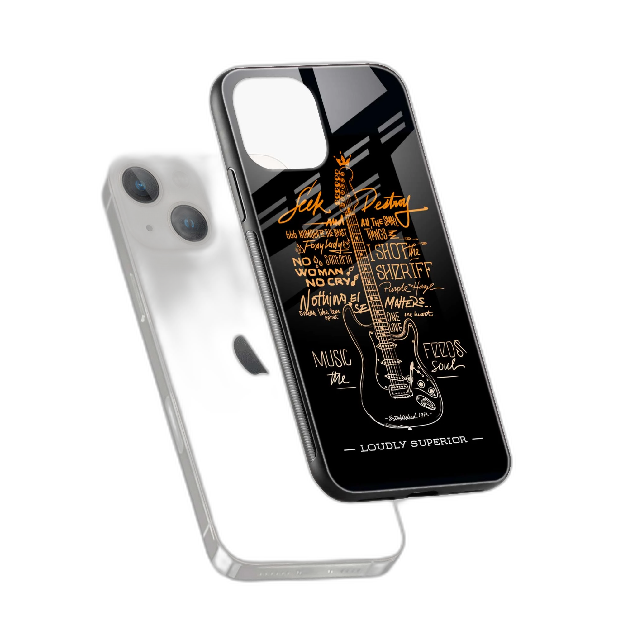 Music Lover iPhone 15 Back Cover view 2