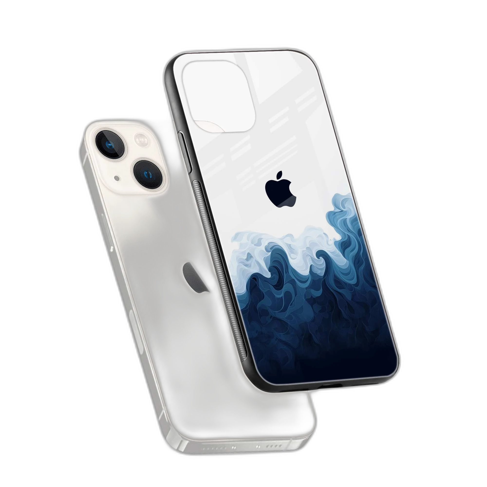 Waves iPhone 15 Back Cover view 2
