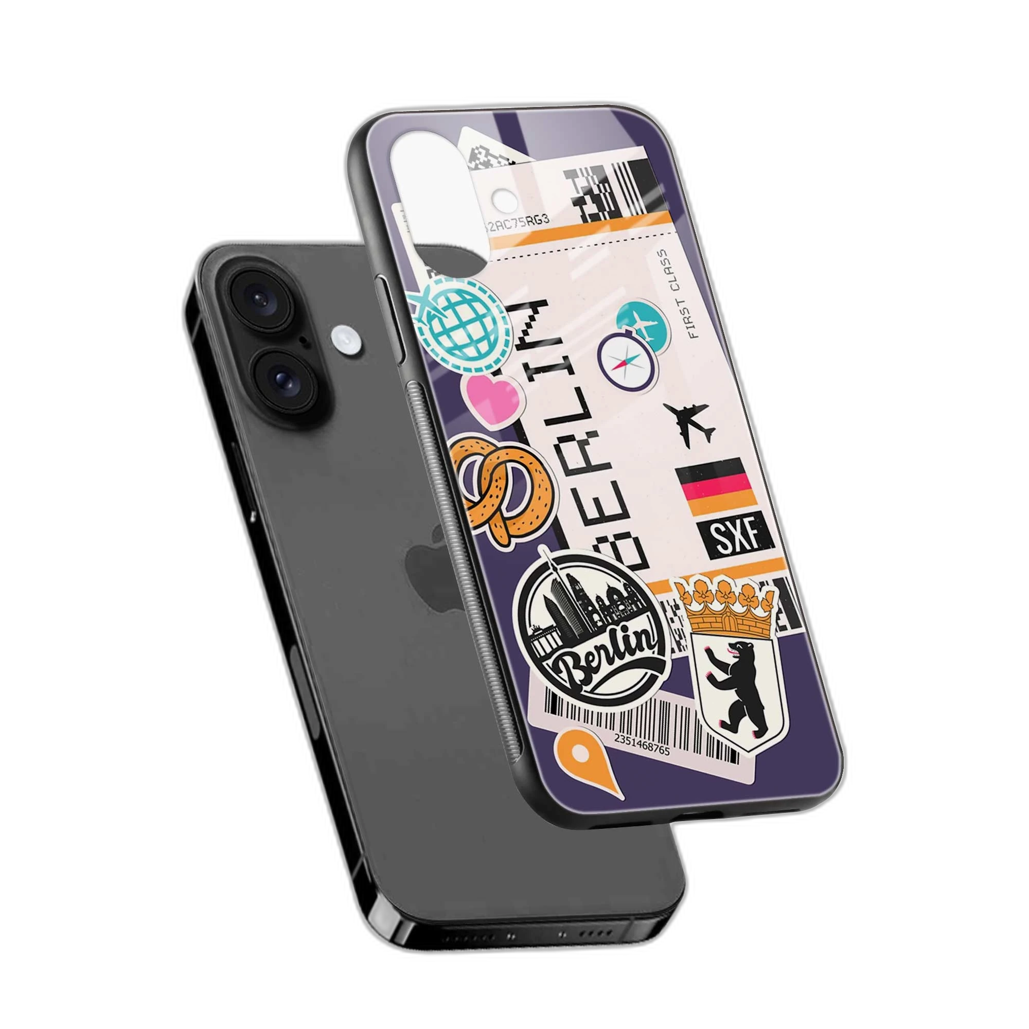 Berlin iPhone 16 Plus Back Cover view 2