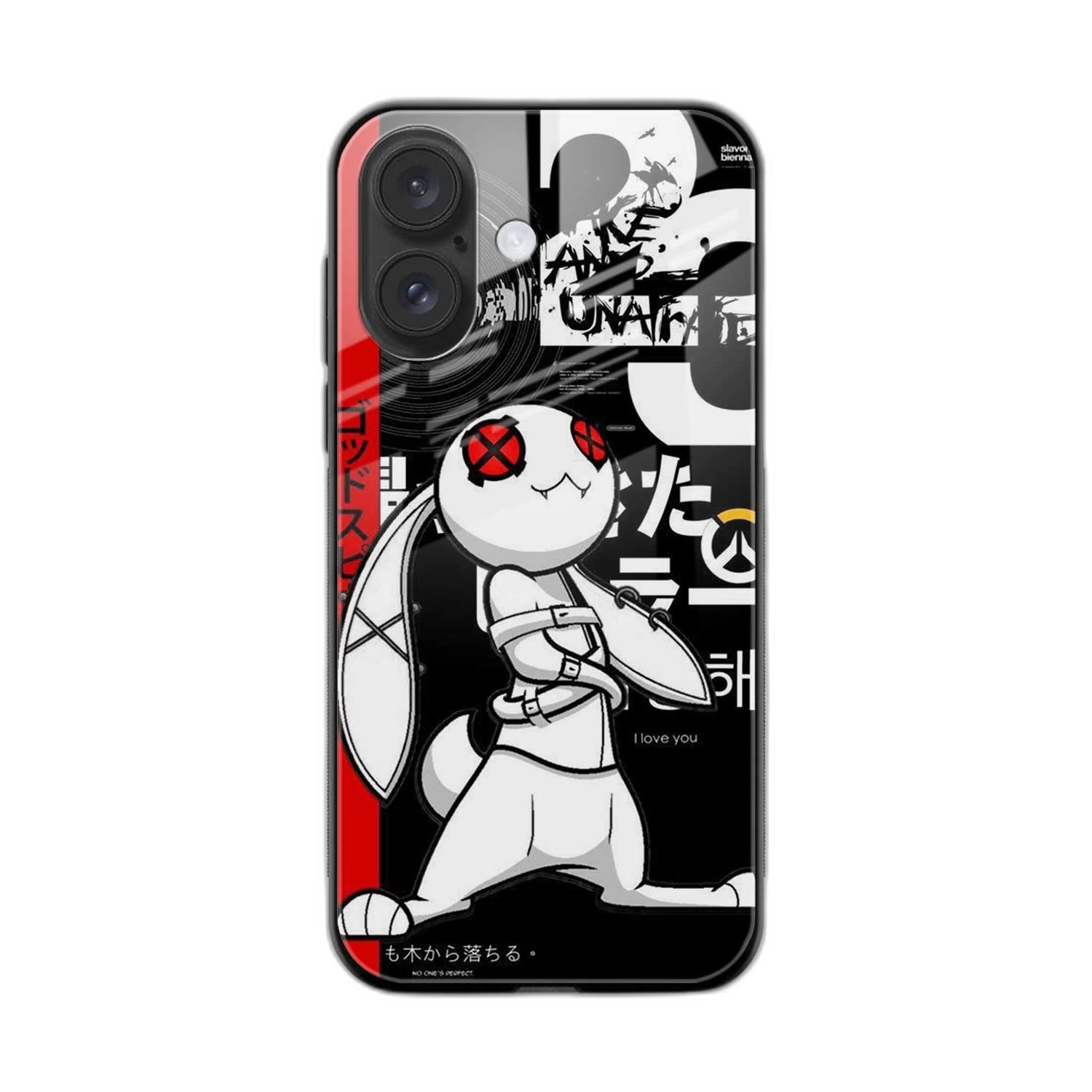 Evil Bunny iPhone 16 Plus Back Cover