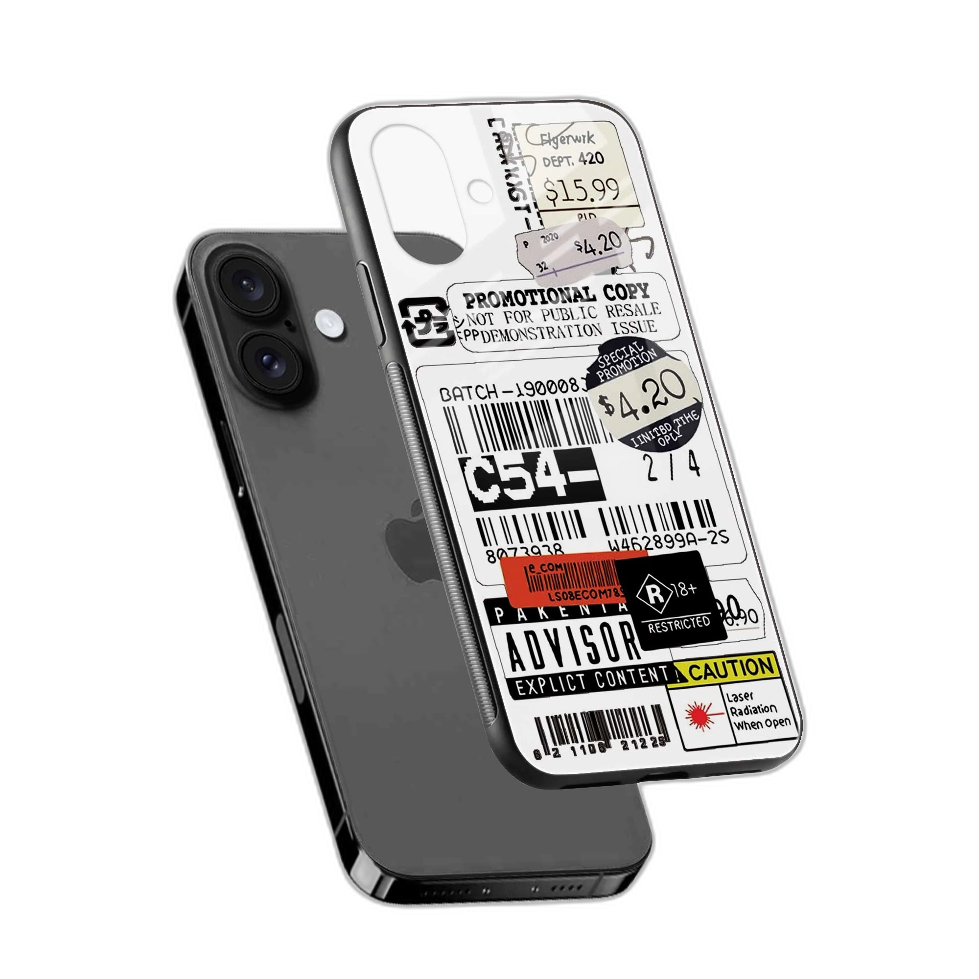 Explicit iPhone 16 Plus Back Cover view 2