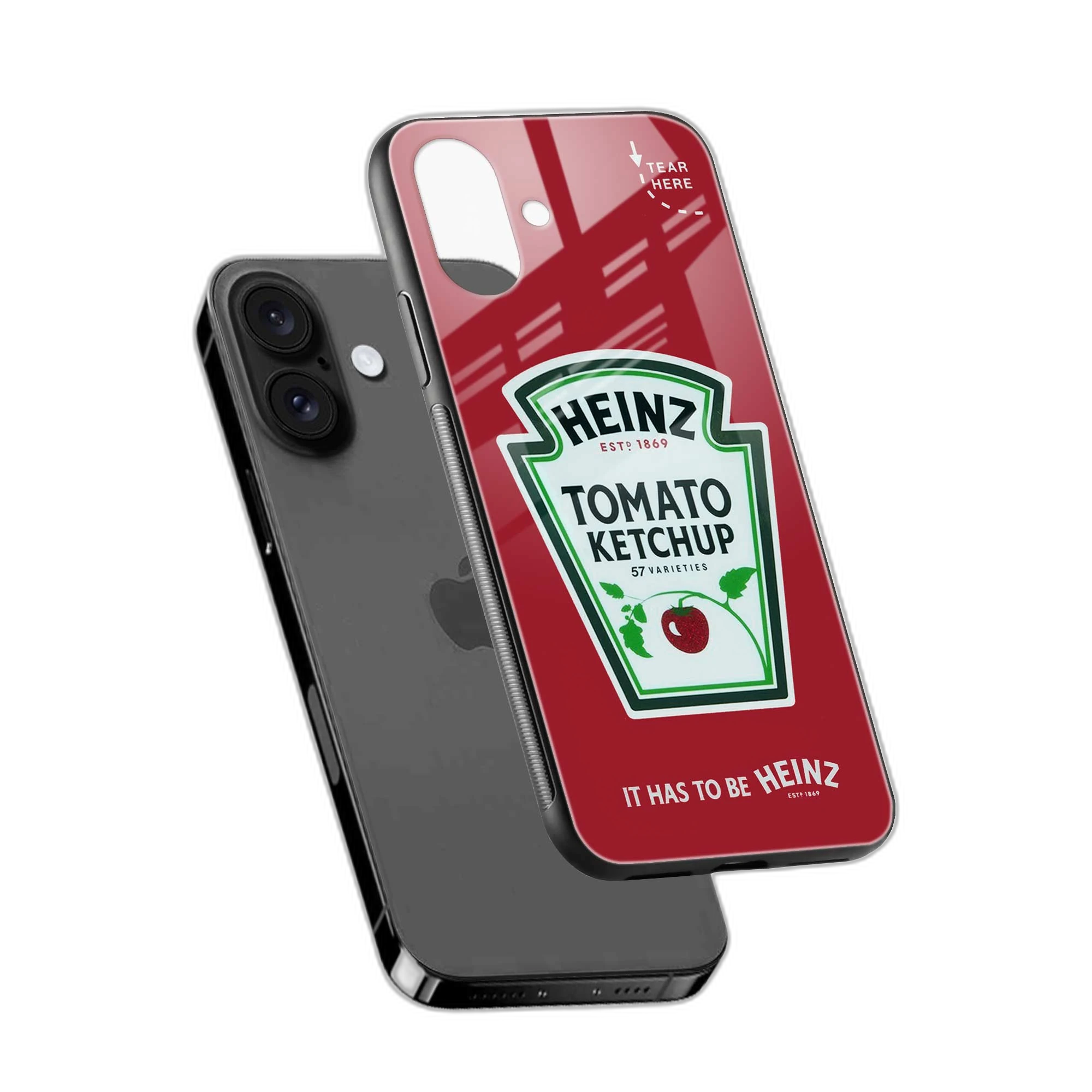 Ketchup iPhone 16 Plus Back Cover view 2