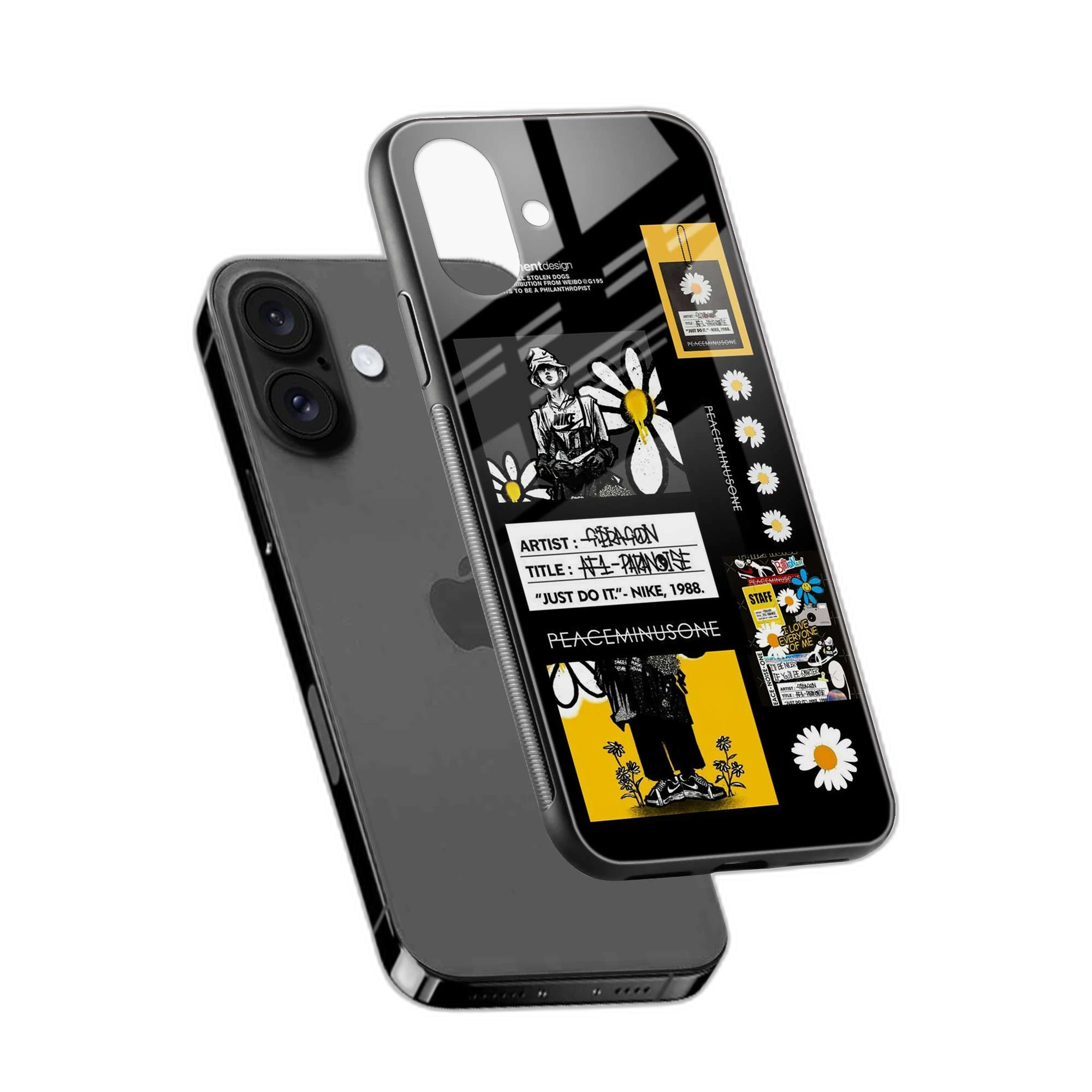 Peace iPhone 16 Plus Back Cover view 2