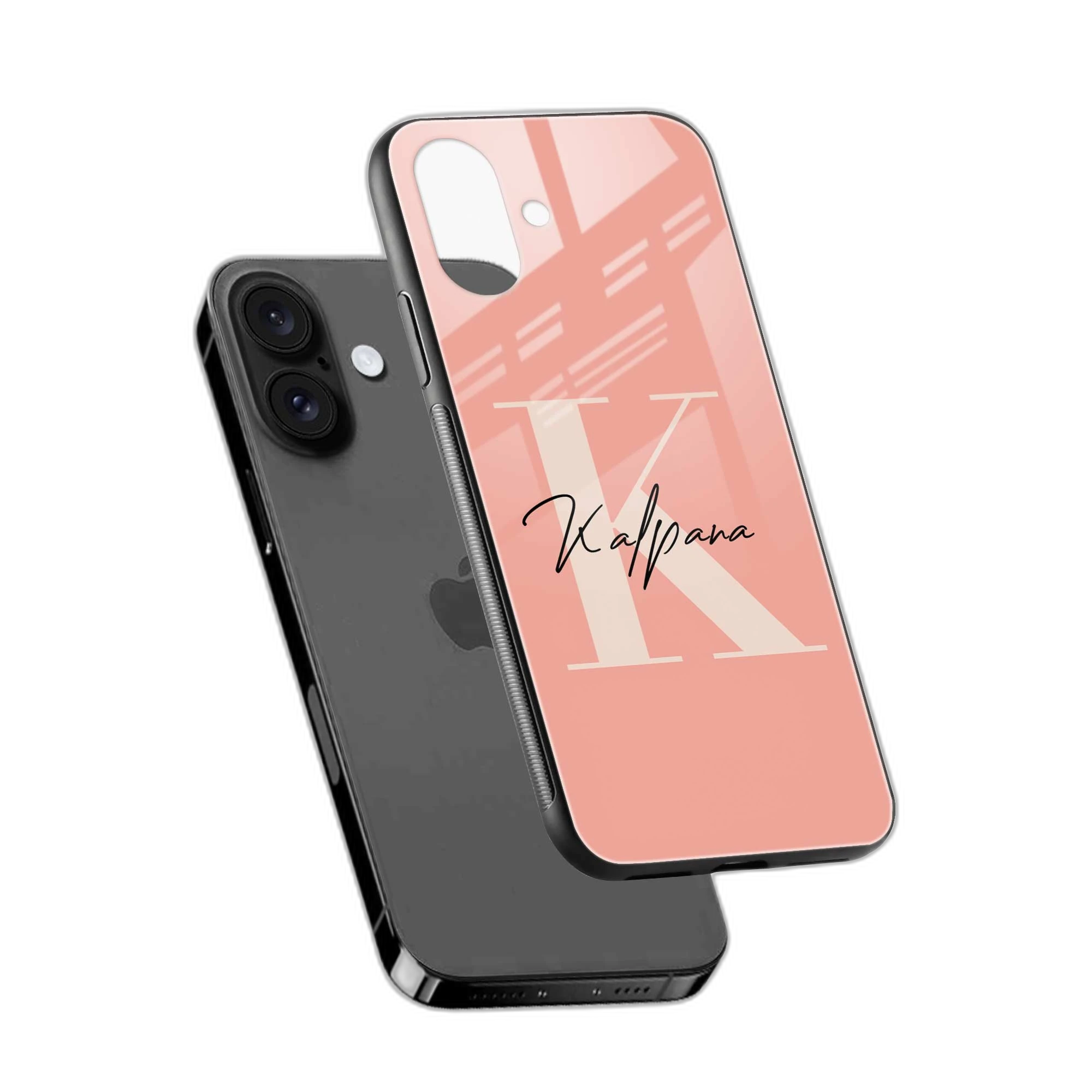 Personalised Name iPhone 16 Plus Back Cover view 2