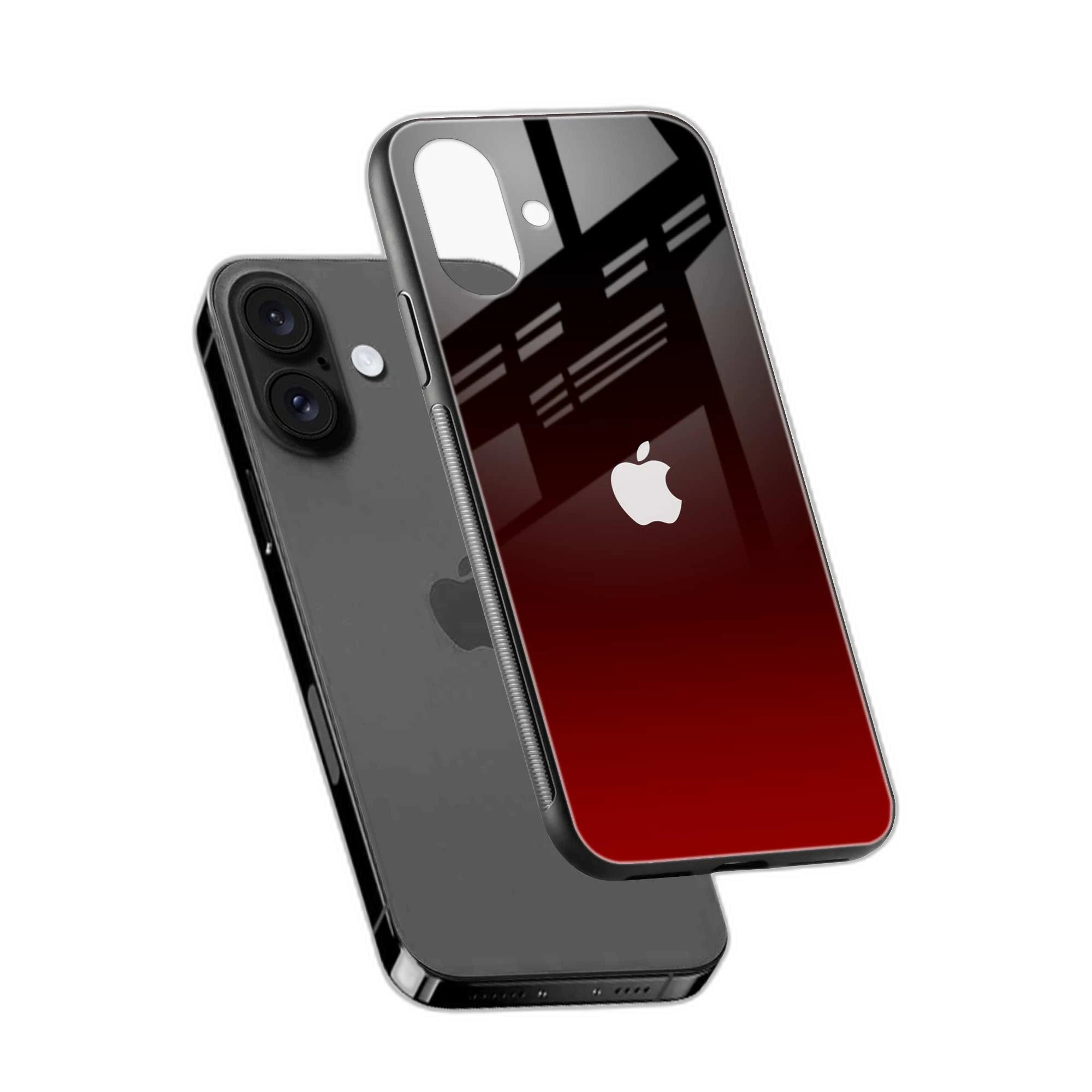 Red Wine iPhone 16 Plus Back Cover view 2
