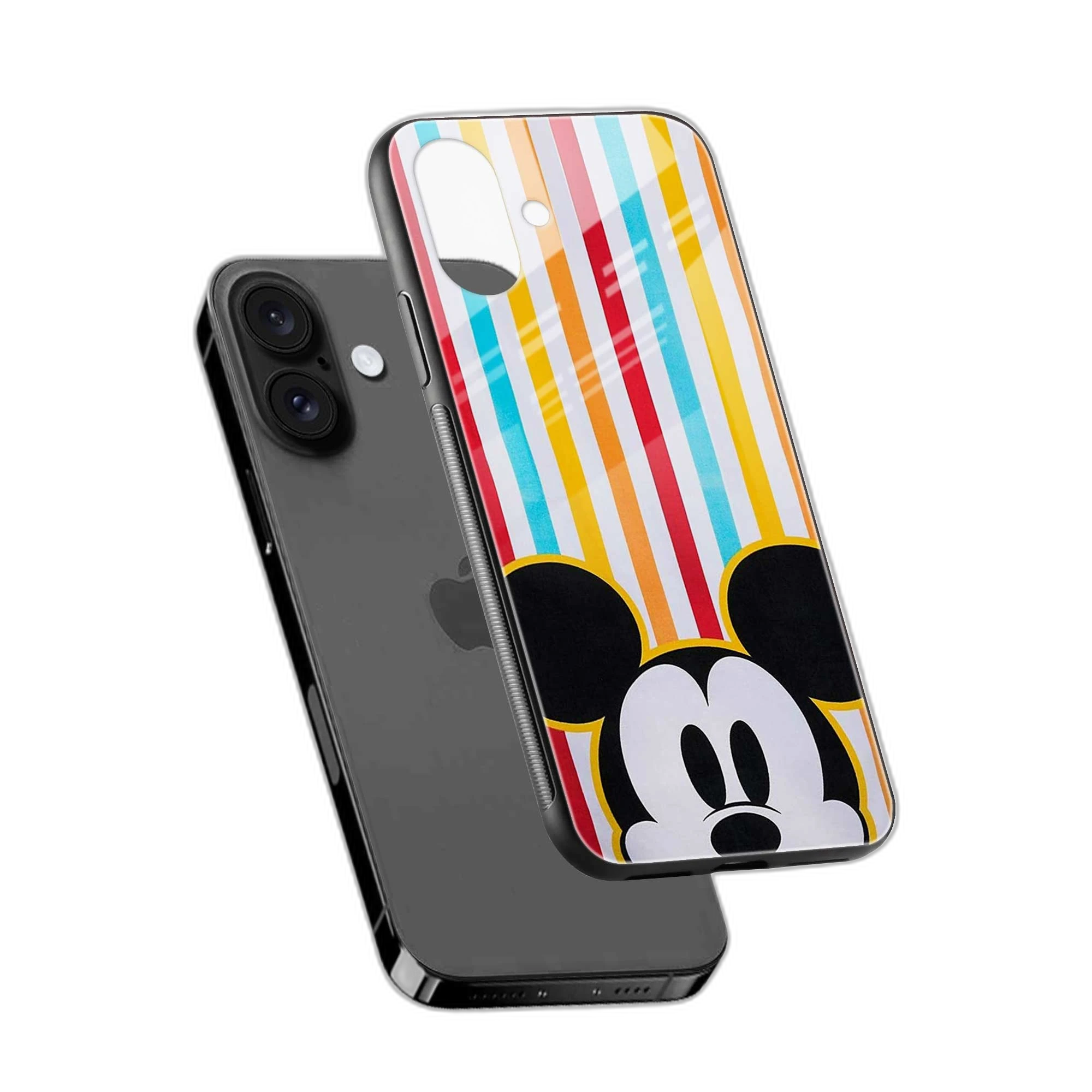 Rigid Spy Mickey Mouse iPhone 16 Plus Back Cover view 2