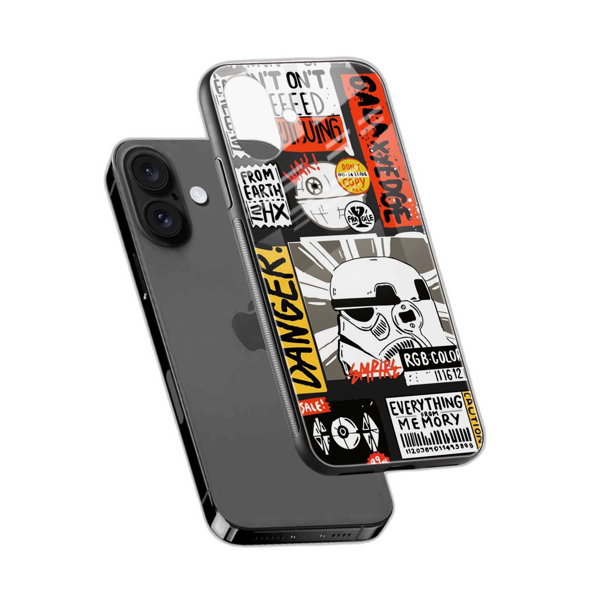 Stormtrooper iPhone 16 Plus Back Cover view 2