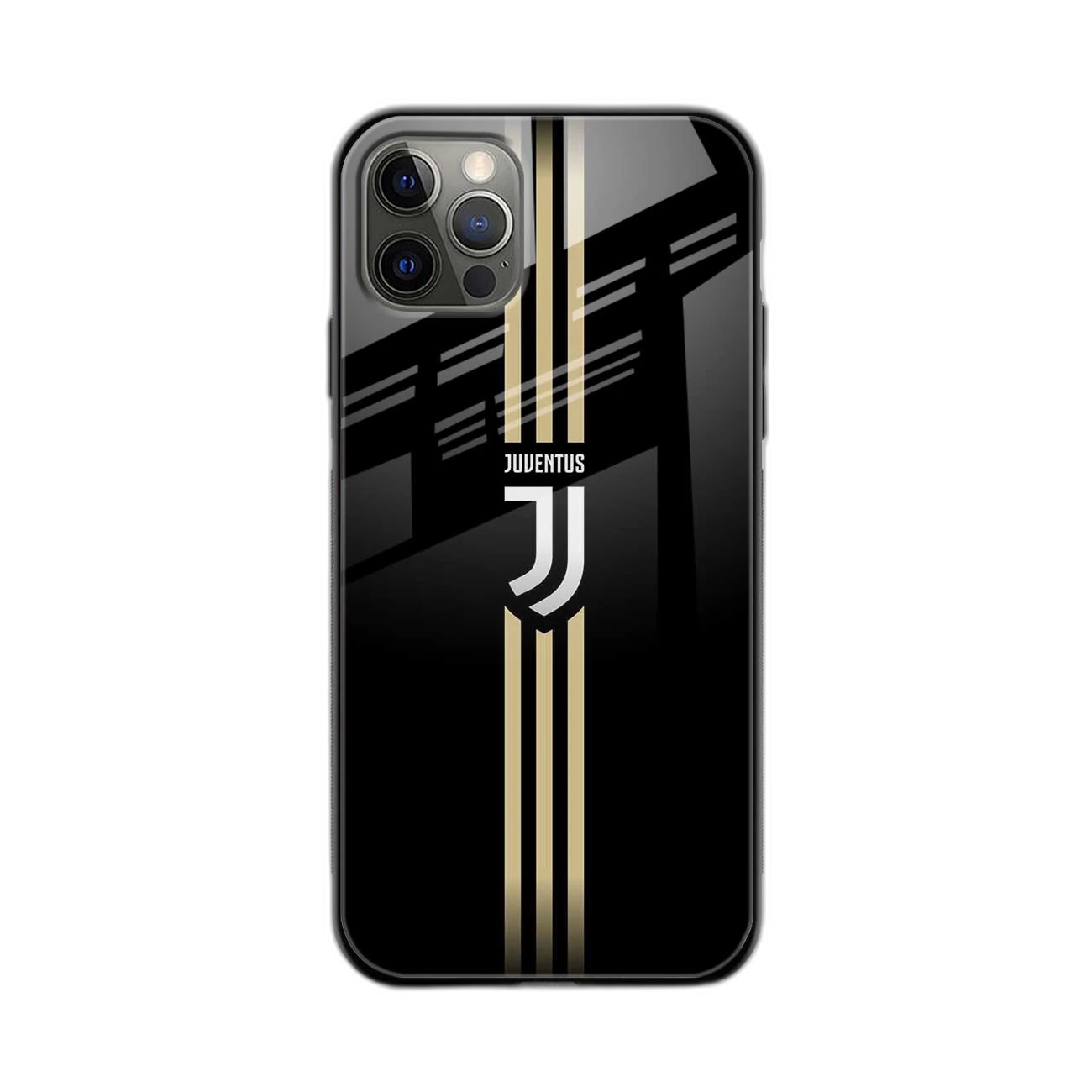 Juventus Golden Strips iPhone 16 Pro Back Cover