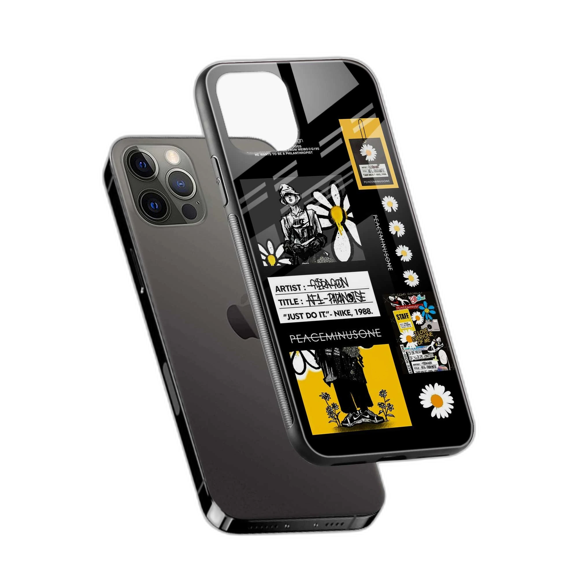 Peace iPhone 16 Pro Back Cover view 2