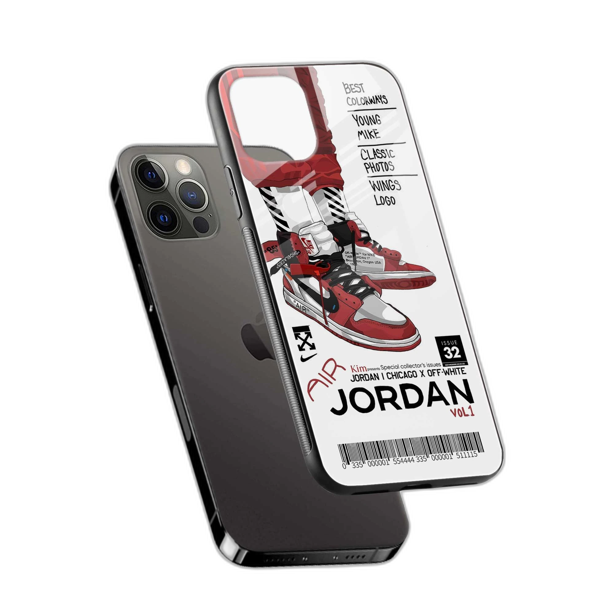 Red Sneakers iPhone 16 Pro Back Cover view 2