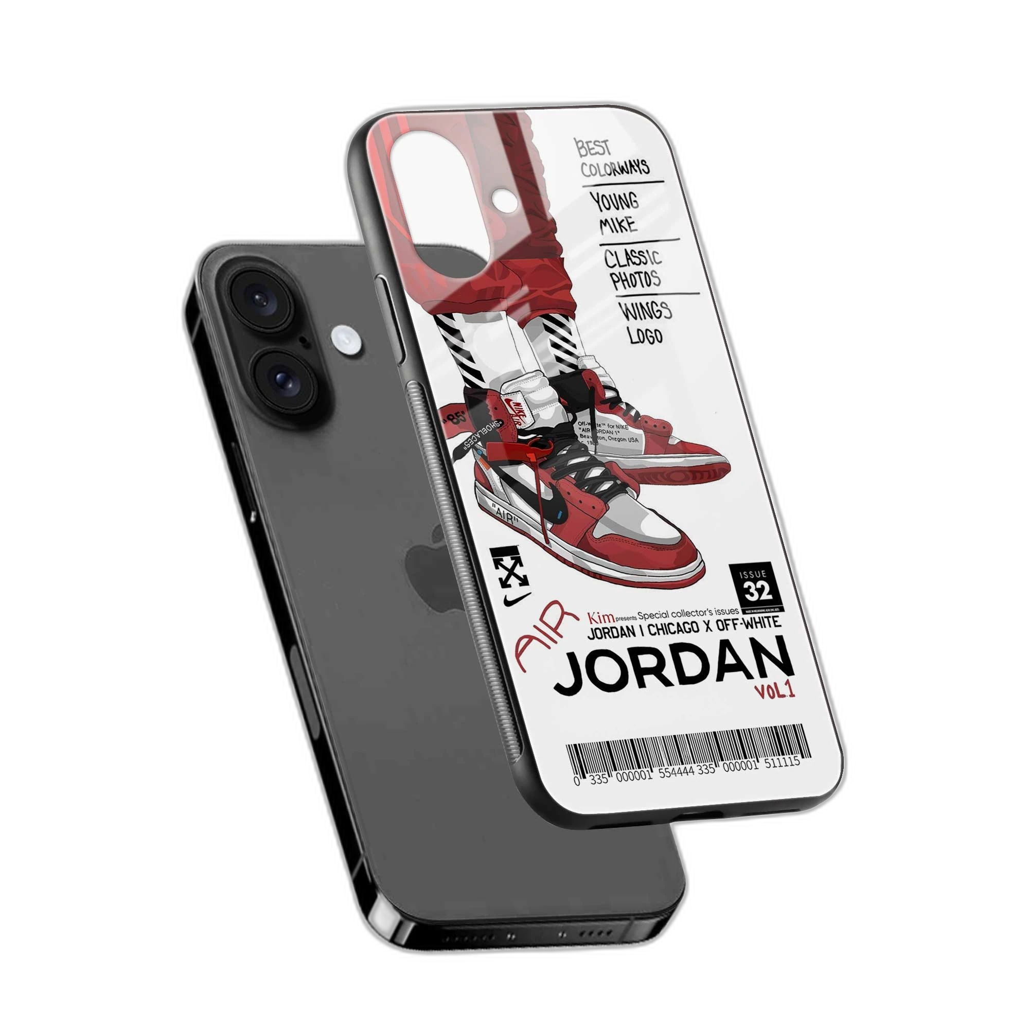Red Sneakers iPhone 16 Case view 2