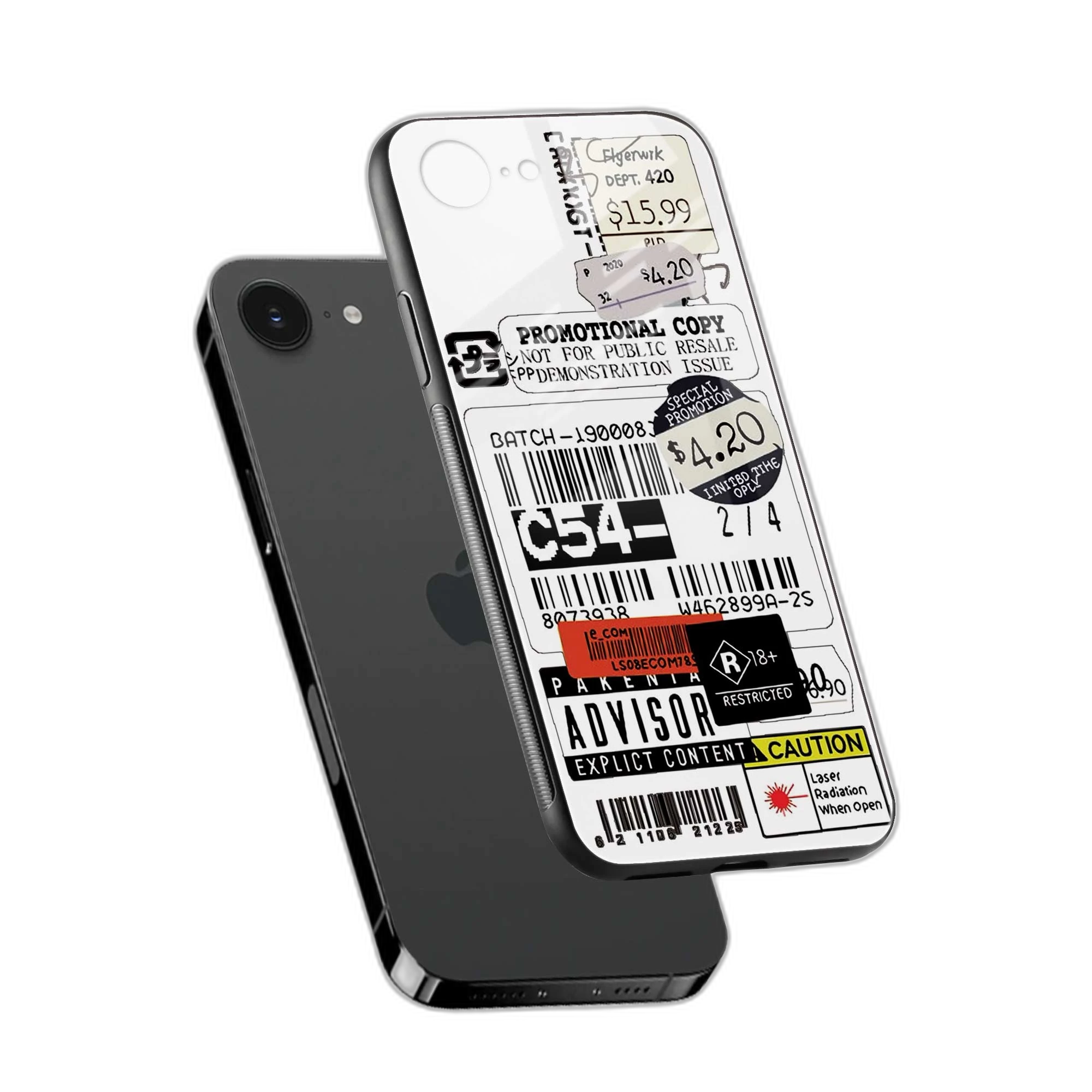 Explicit iPhone 16e Back Cover view 2