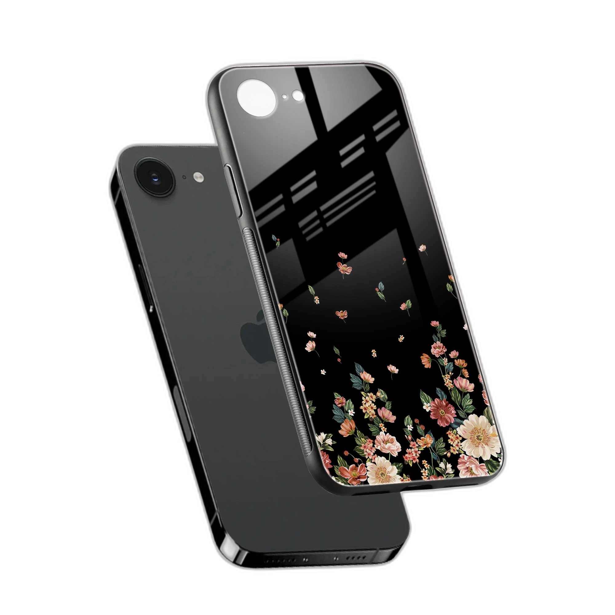Graceful Floral iPhone 16e Back Cover view 2