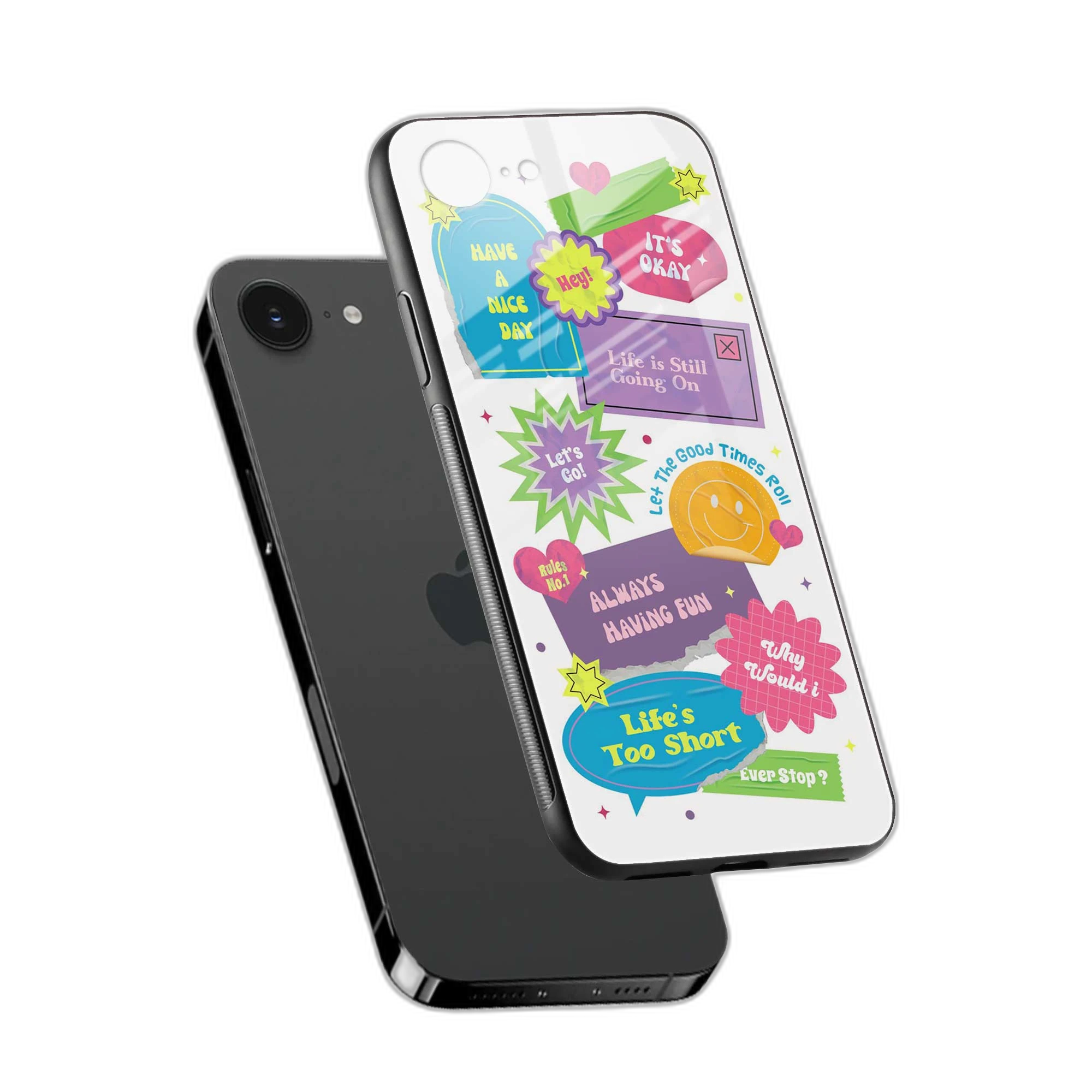 Having Fun iPhone 16e Back Cover view 2