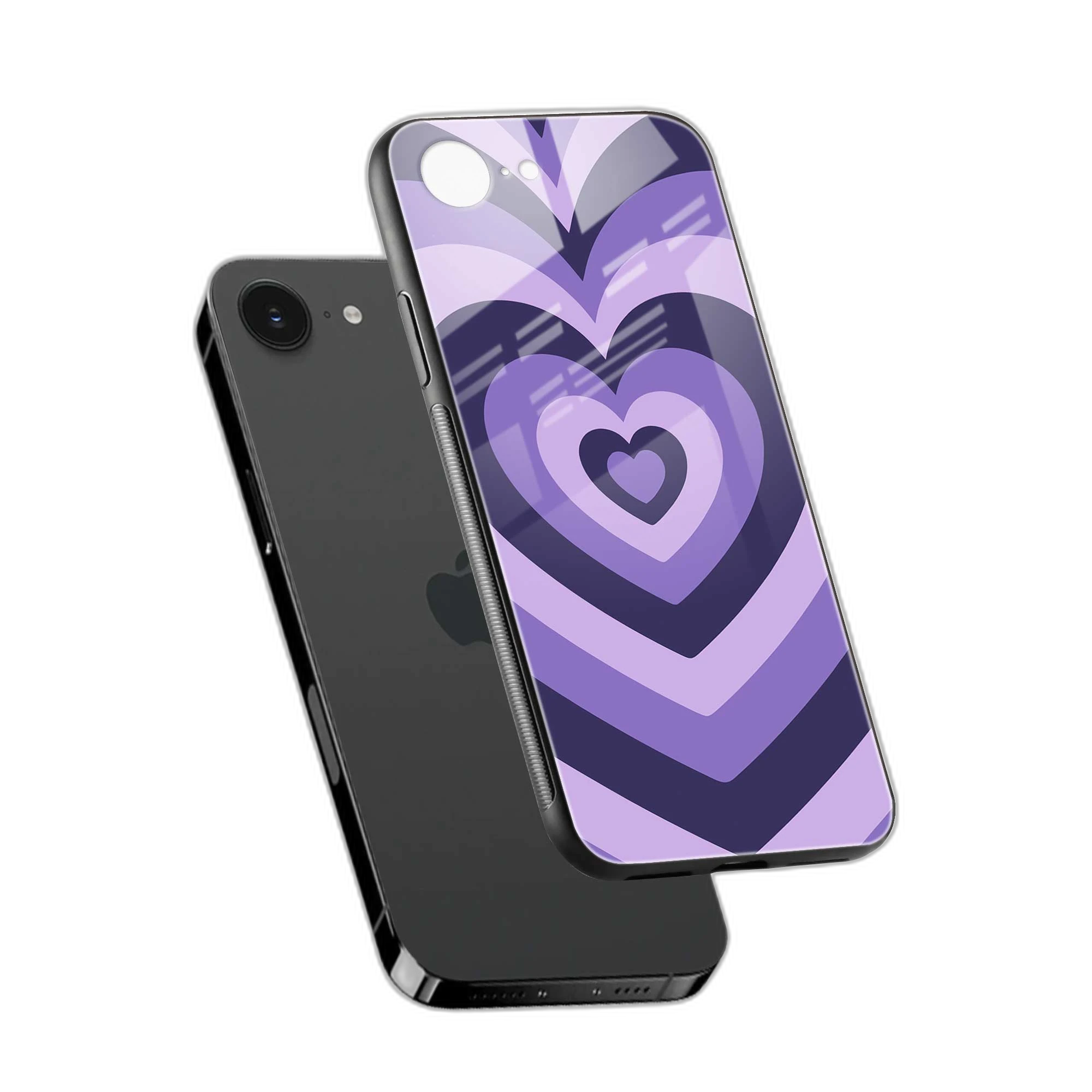 Hearts iPhone 16e Back Cover view 2
