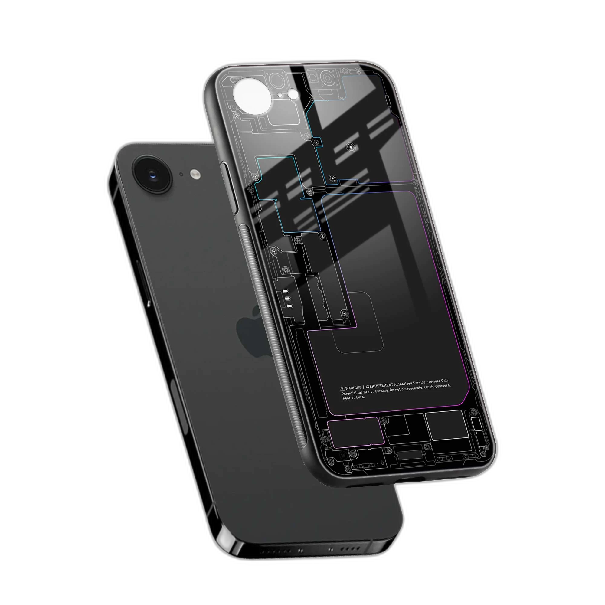 Inside iPhone 16e Back Cover view 2