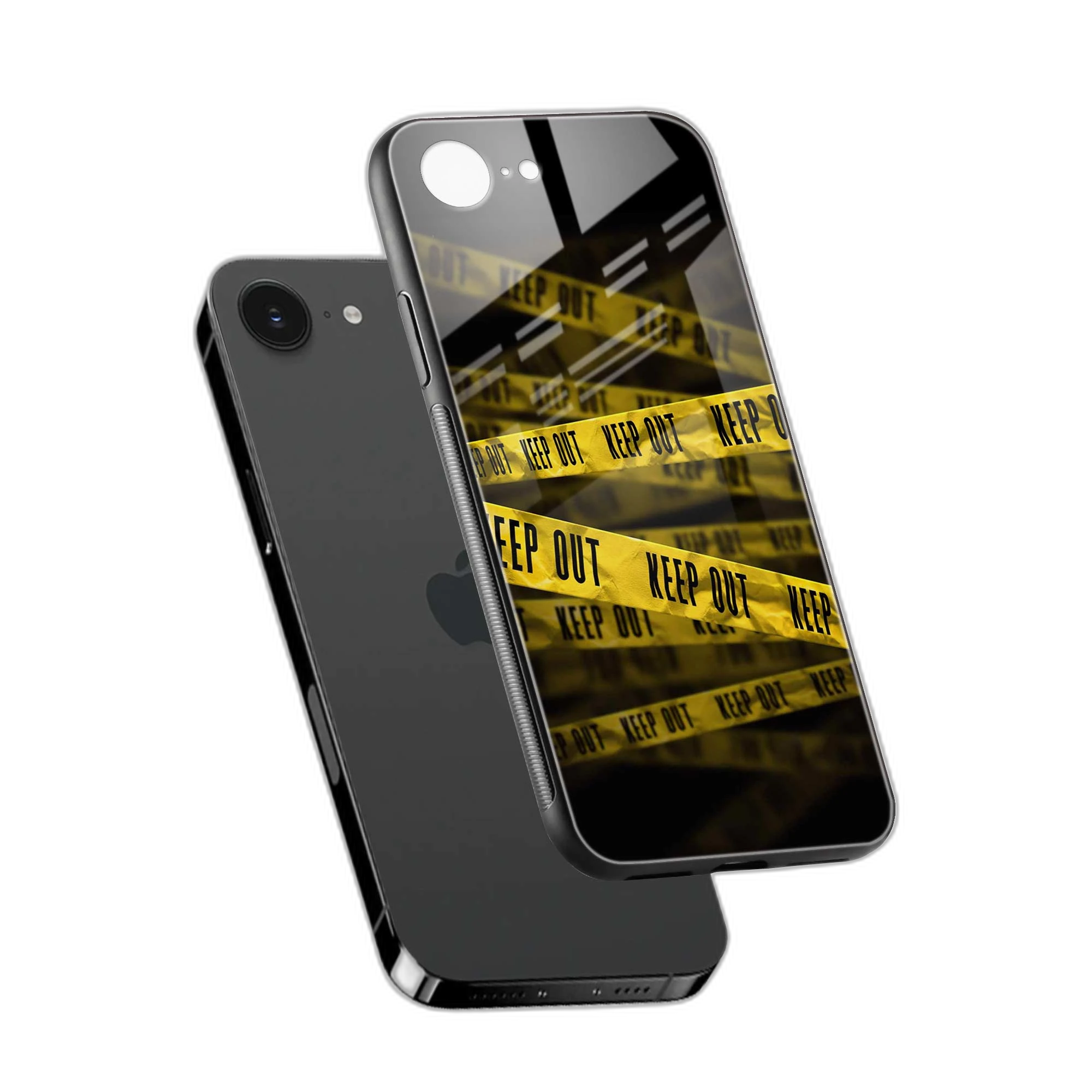 Keep Out iPhone 16e Back Cover view 2