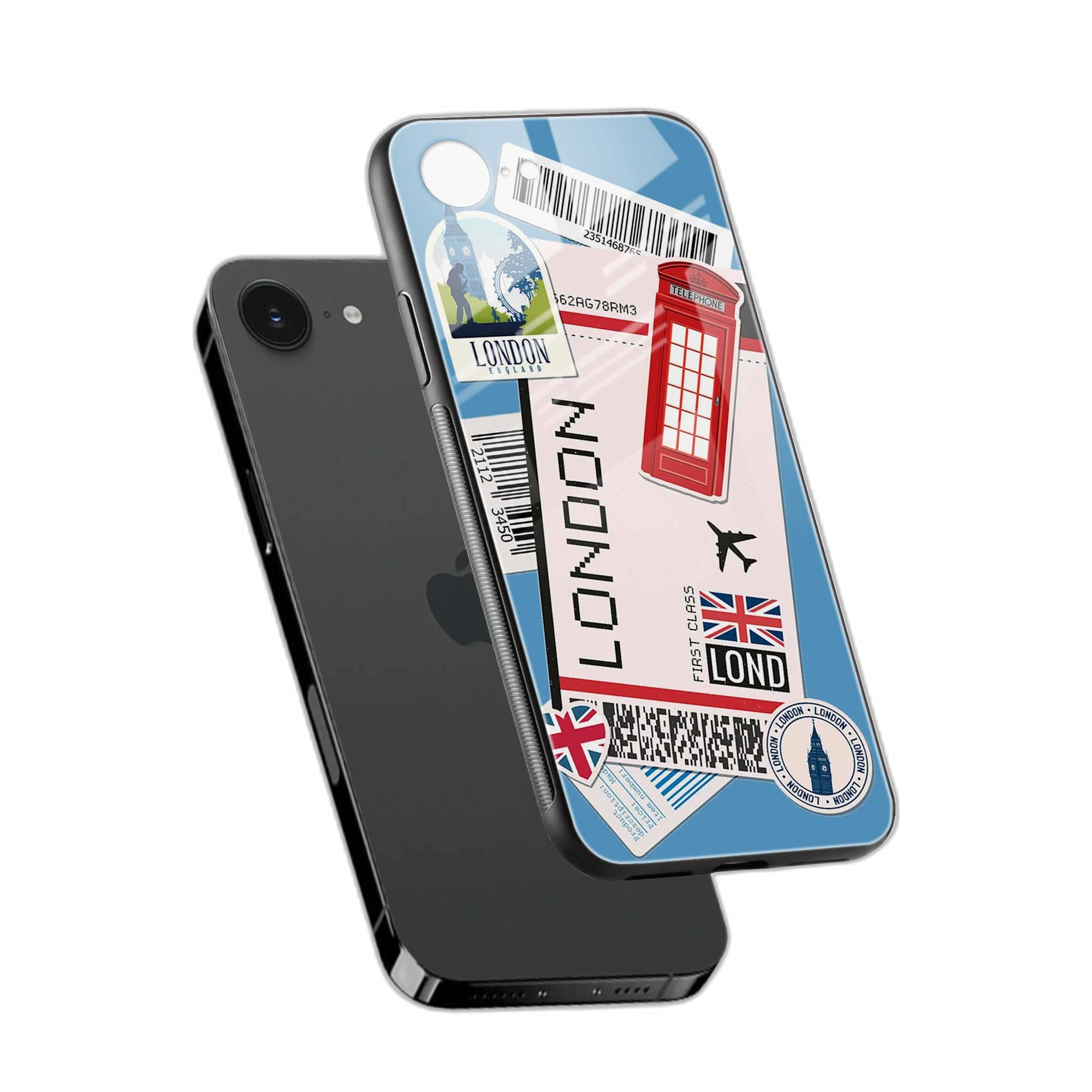 London iPhone 16e Back Cover view 2