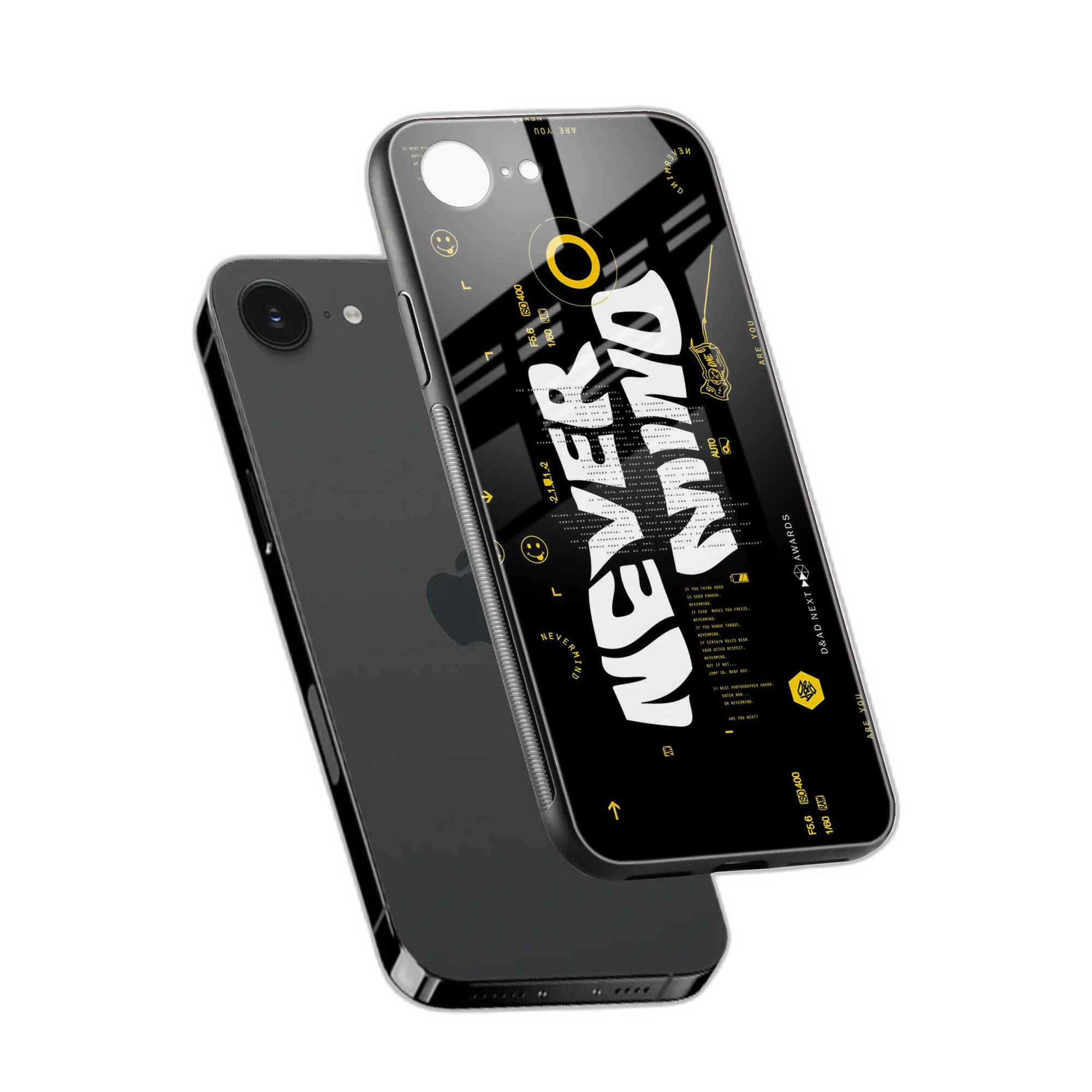 Never Mind iPhone 16e Back Cover view 2