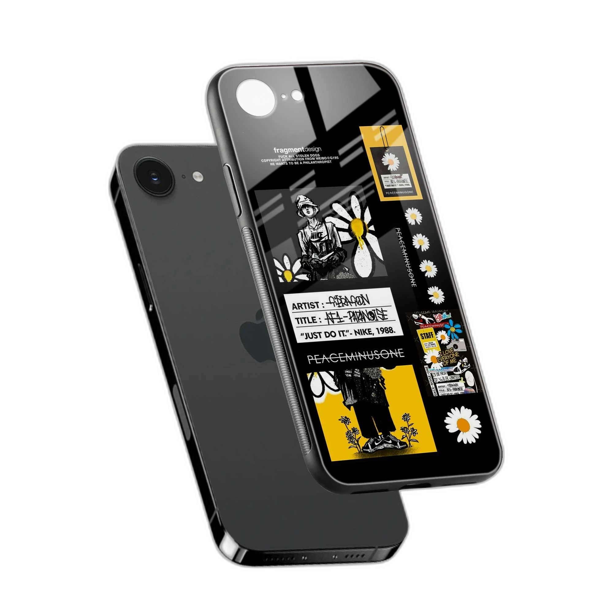 Peace iPhone 16e Back Cover view 2