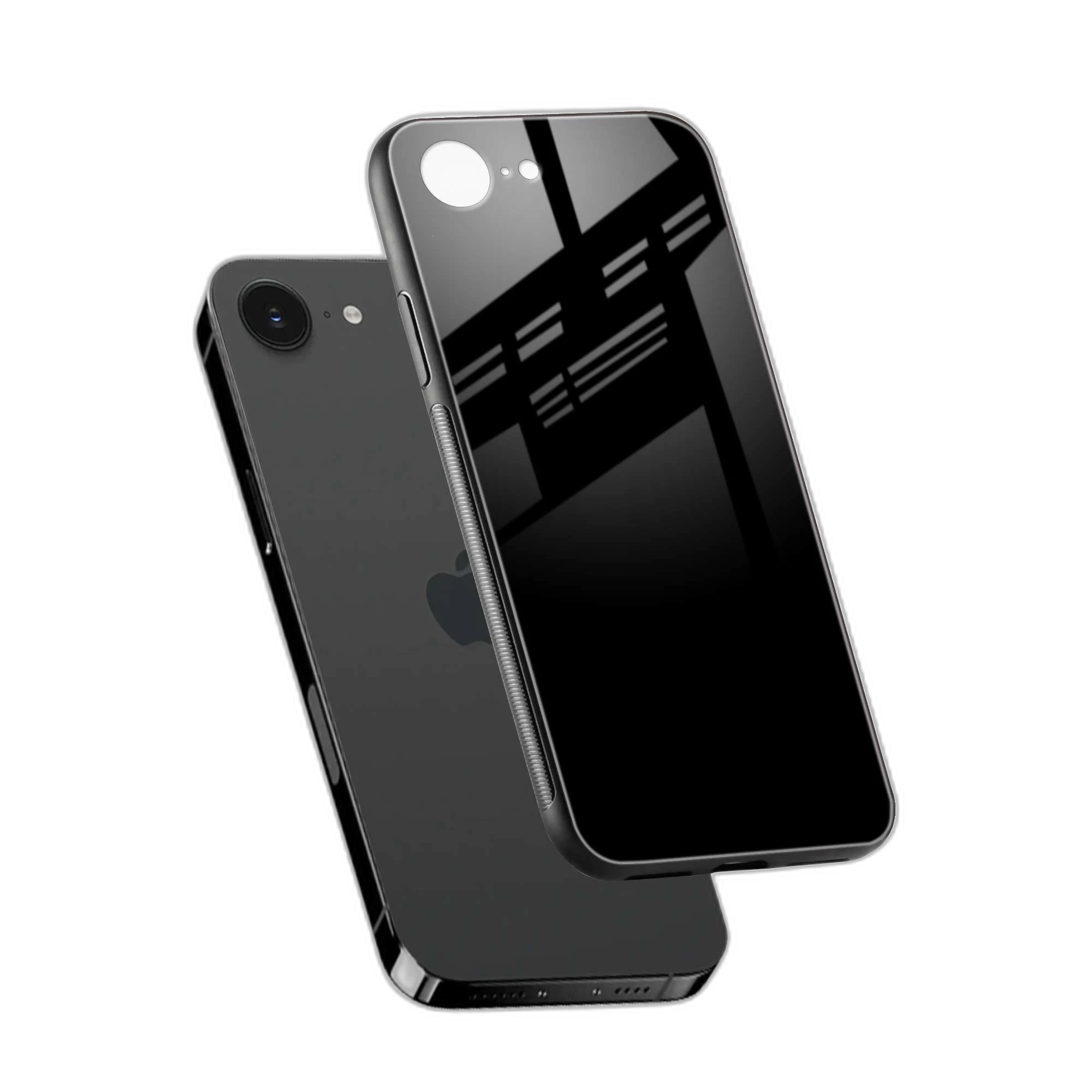 Pure Black iPhone 16e Back Cover view 2