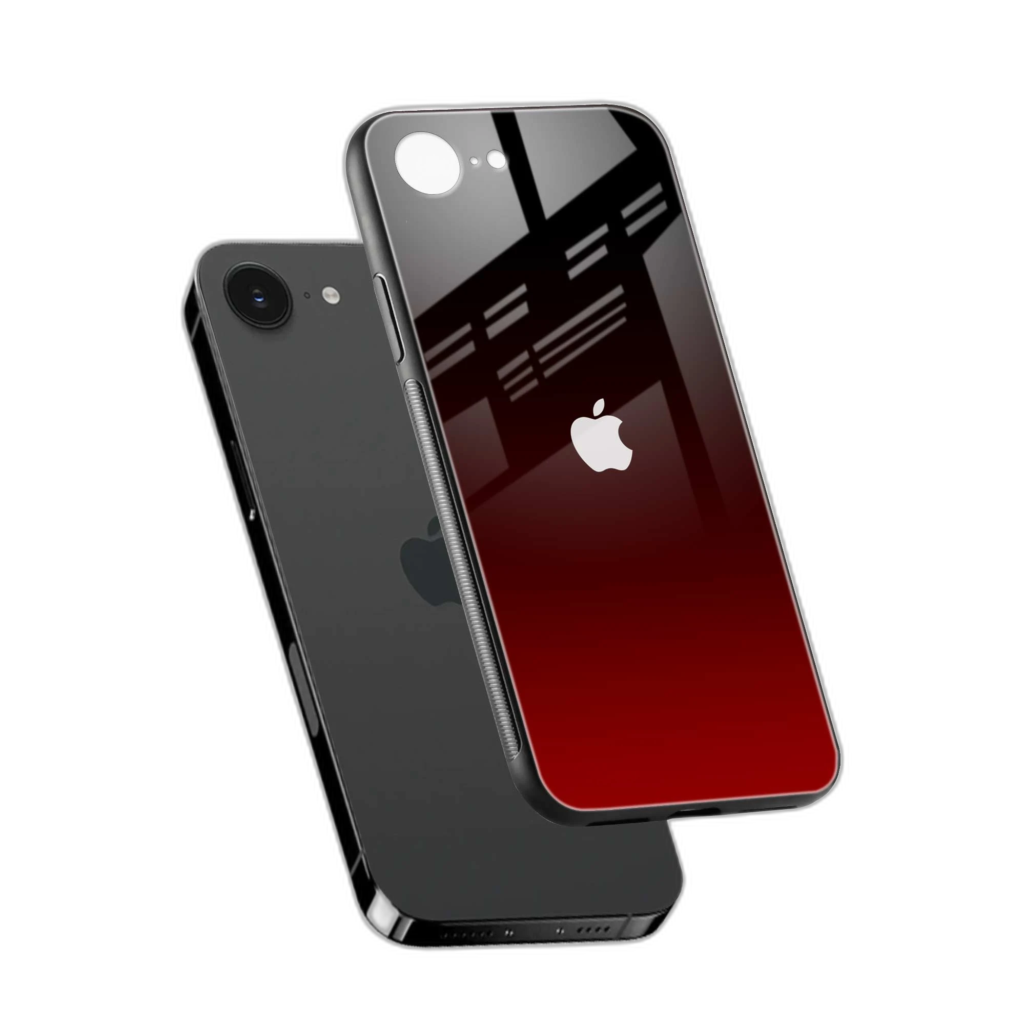 Red Wine iPhone 16e Back Cover view 2