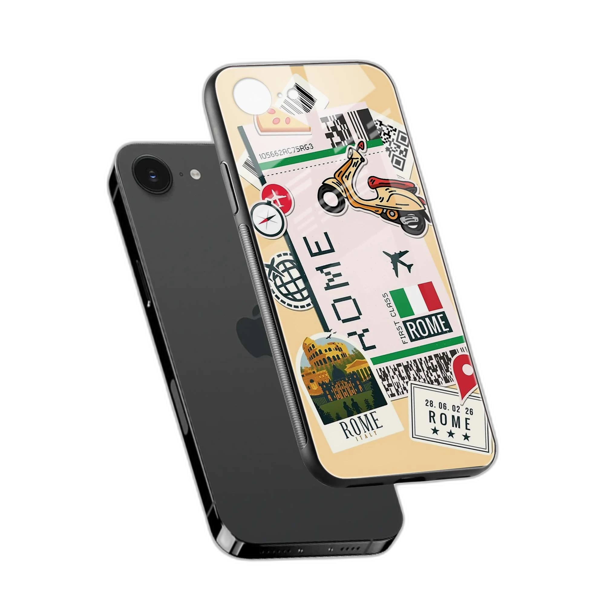 Rome iPhone 16e Back Cover view 2