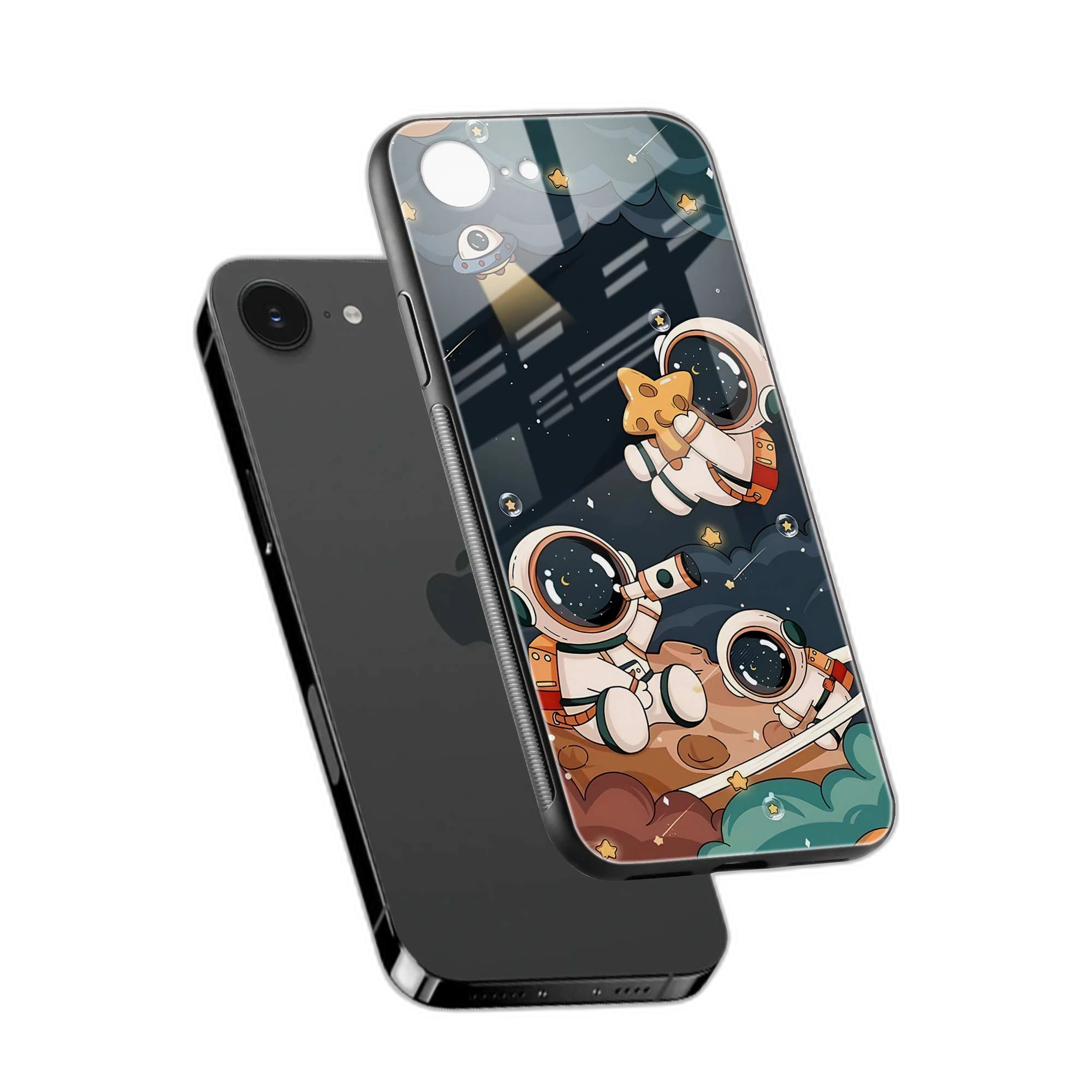 Space iPhone 16e Back Cover view 2